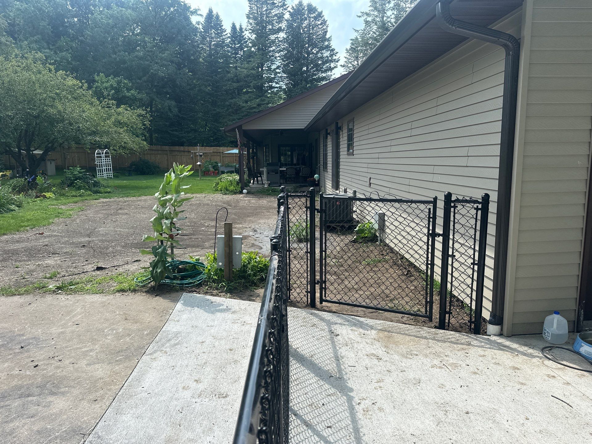 Project in Dysart by Perfect Picket Fence and Stain