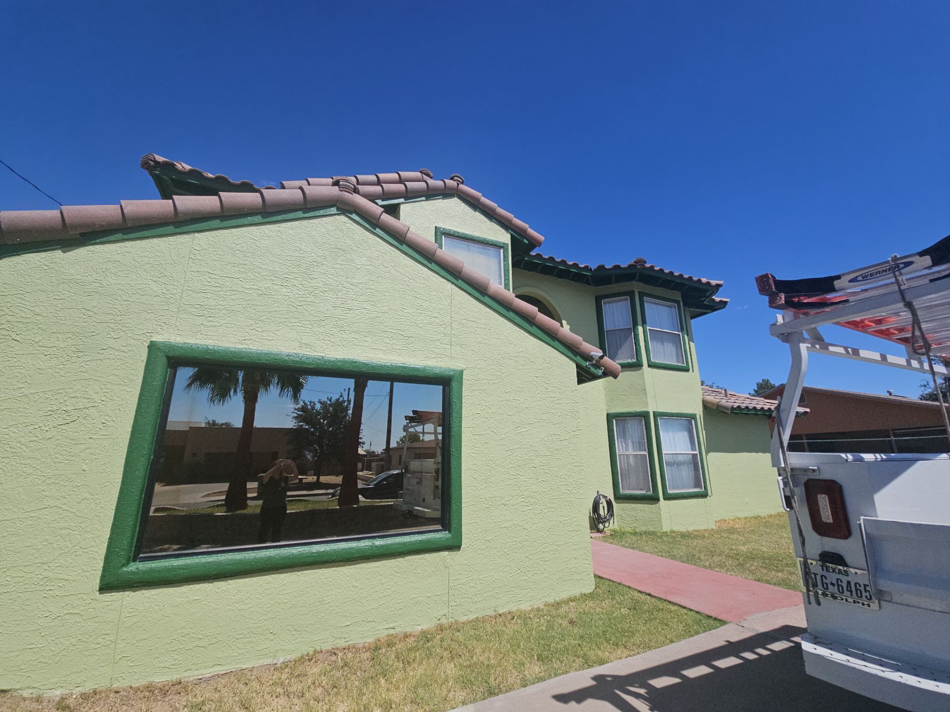 Exterior Stucco Painting and Repair by Regal Renovate