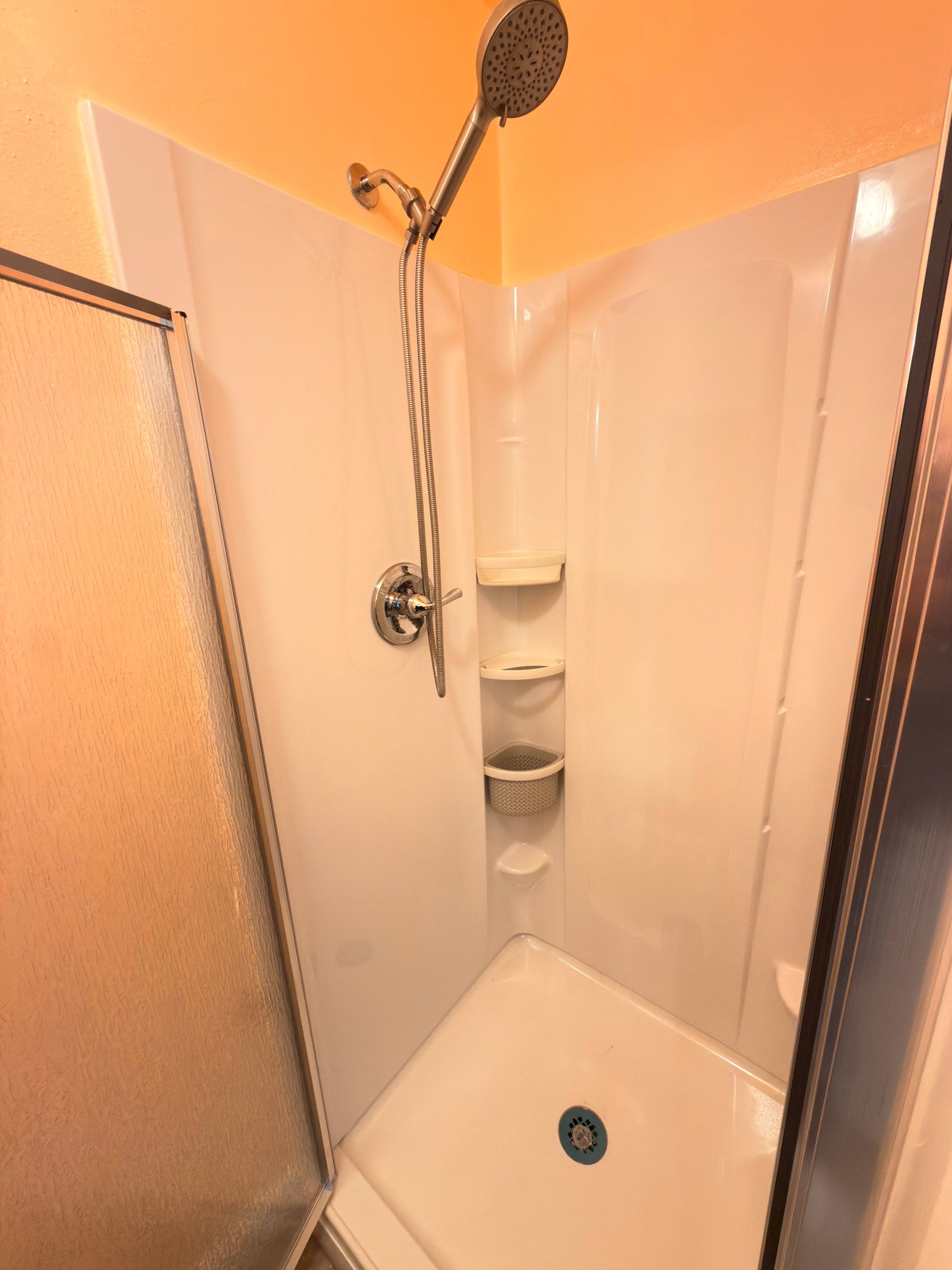 Shower Remodel due to Water Intrusion by Anza Builders, Inc. 