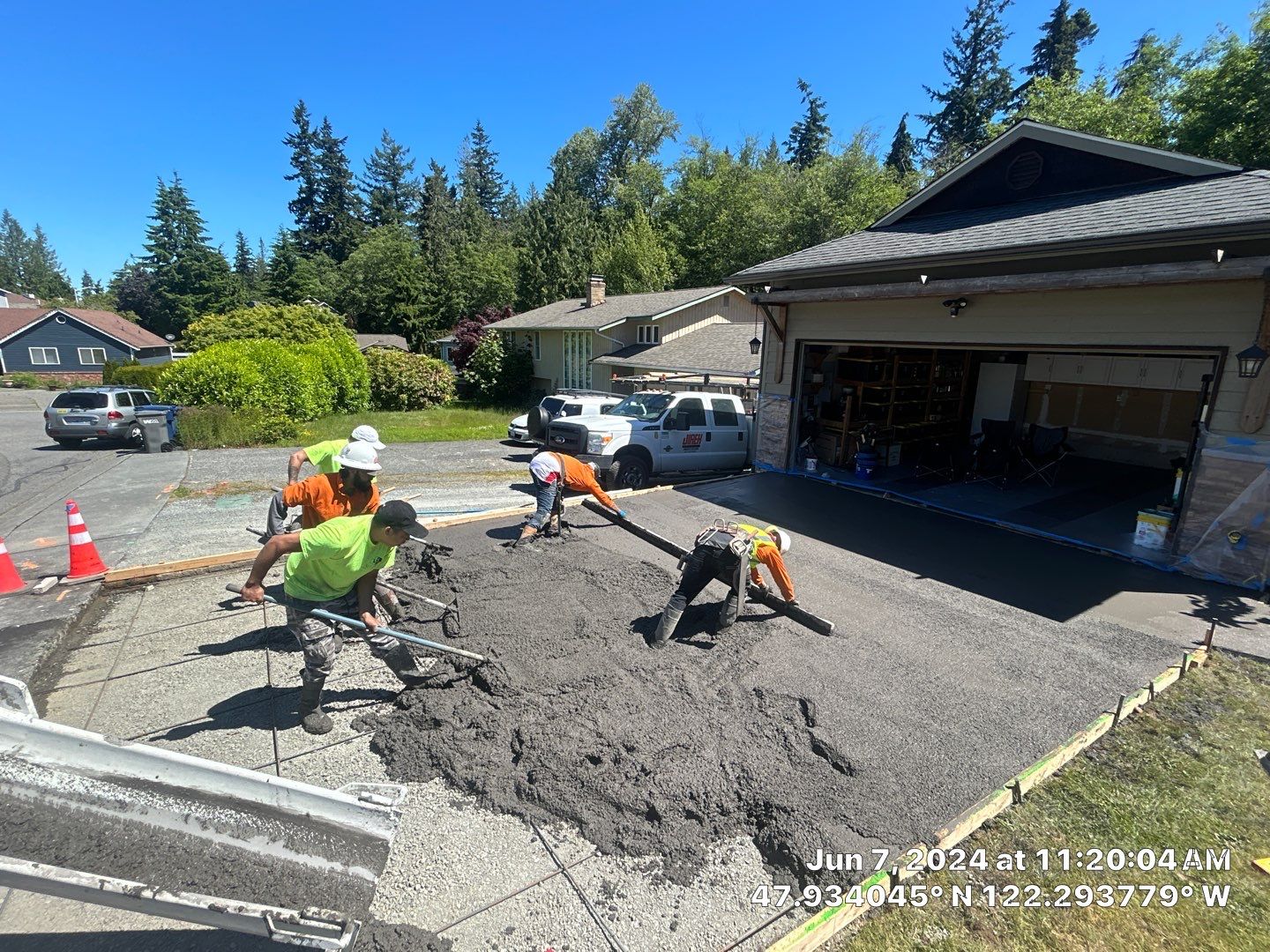 James | Concrete Driveway, Walkway & Stairs/Porch and & Planting by Jireh Asphalt & Concrete Inc 