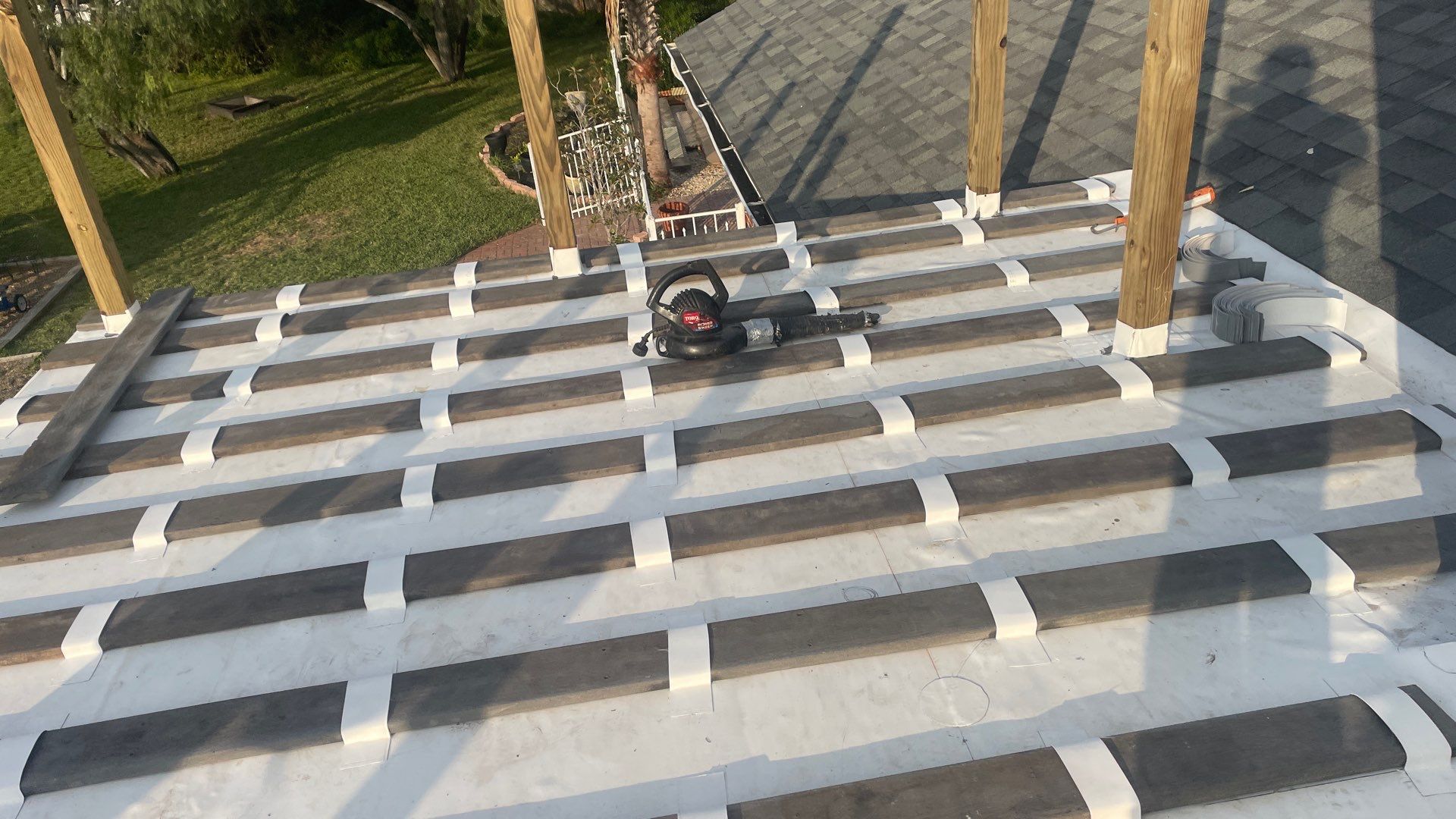 Chippendale Railings by Bayfront Roofing and Construction