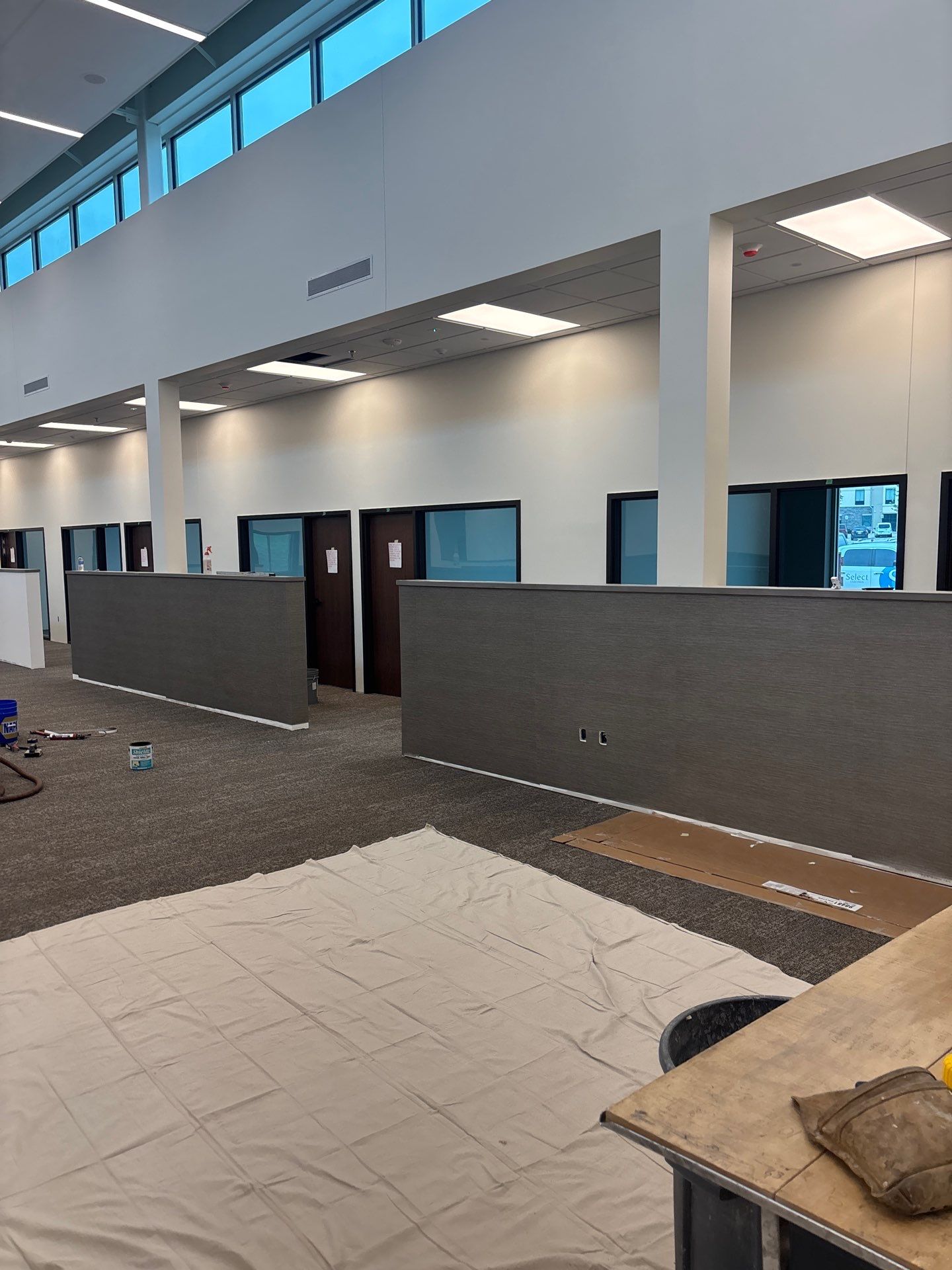 Commercial Chapel Interior Remodel in Sioux Falls by Select Painting, Coatings & Garage Cabinets