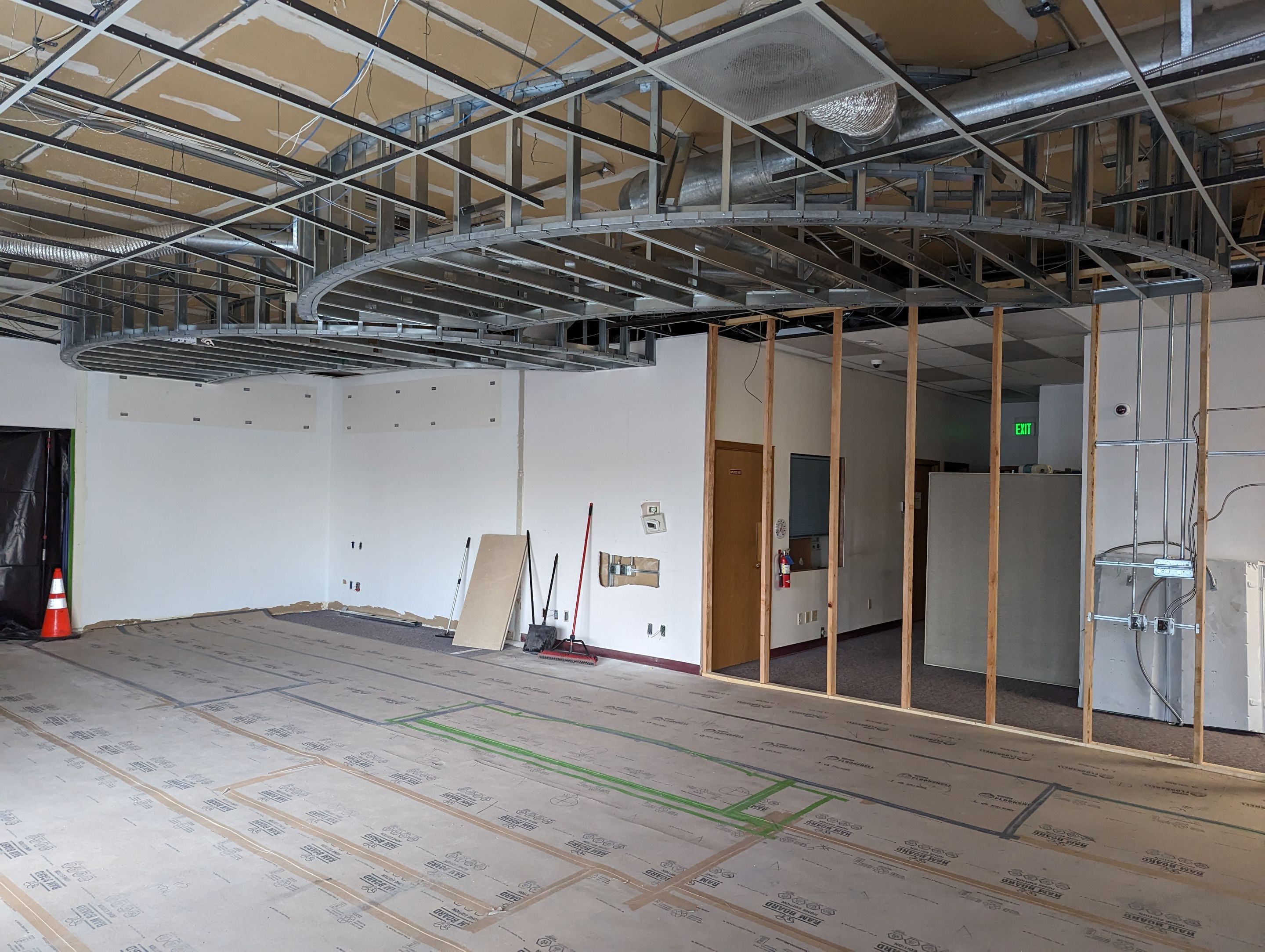 Commercial Interior Remodel Painting by Midnight Sun Painting