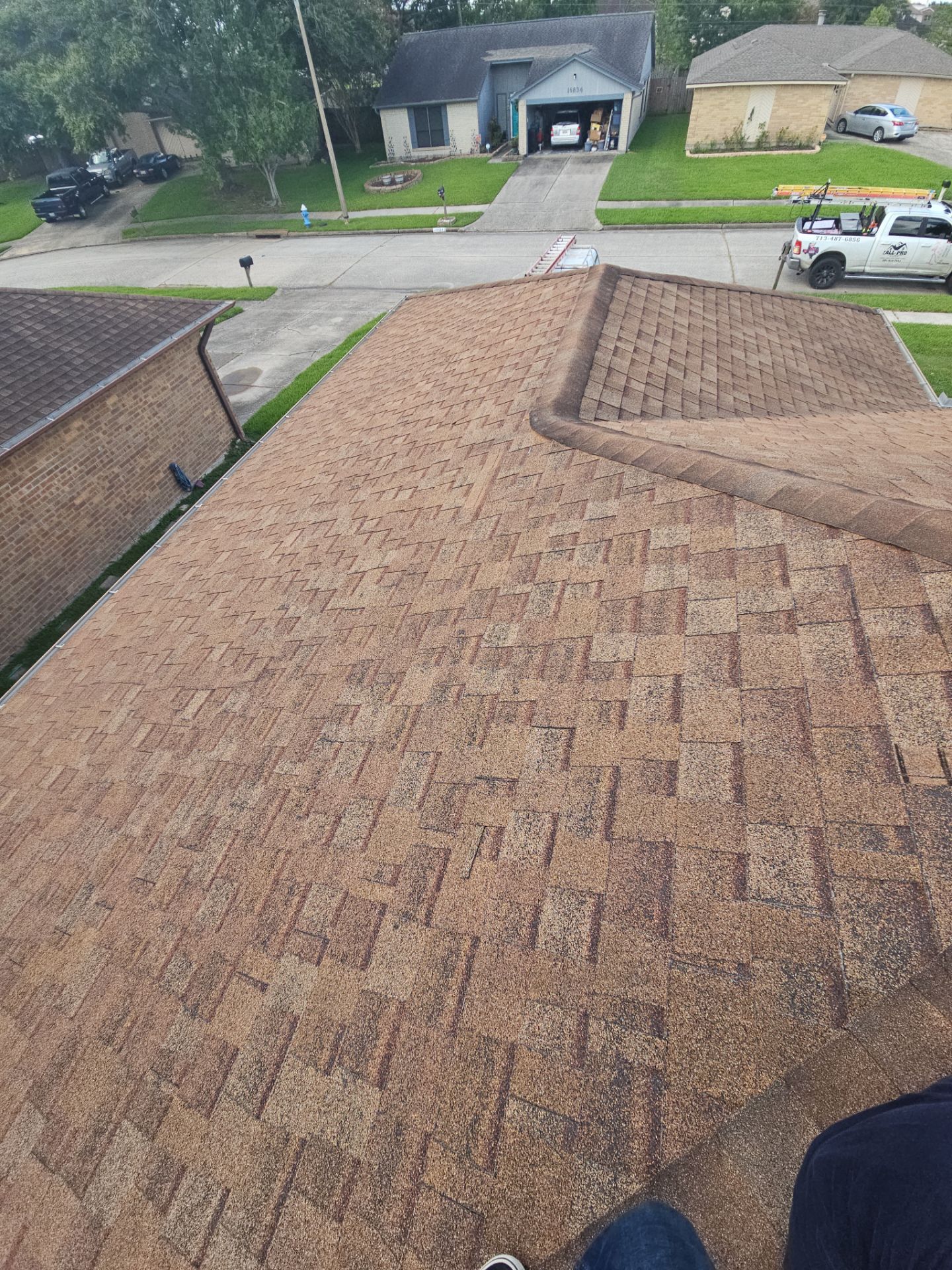 Residential Roofing Repair using Owen's Corning Duration (Lifetime) Shingles by Roof Repair Services LLC