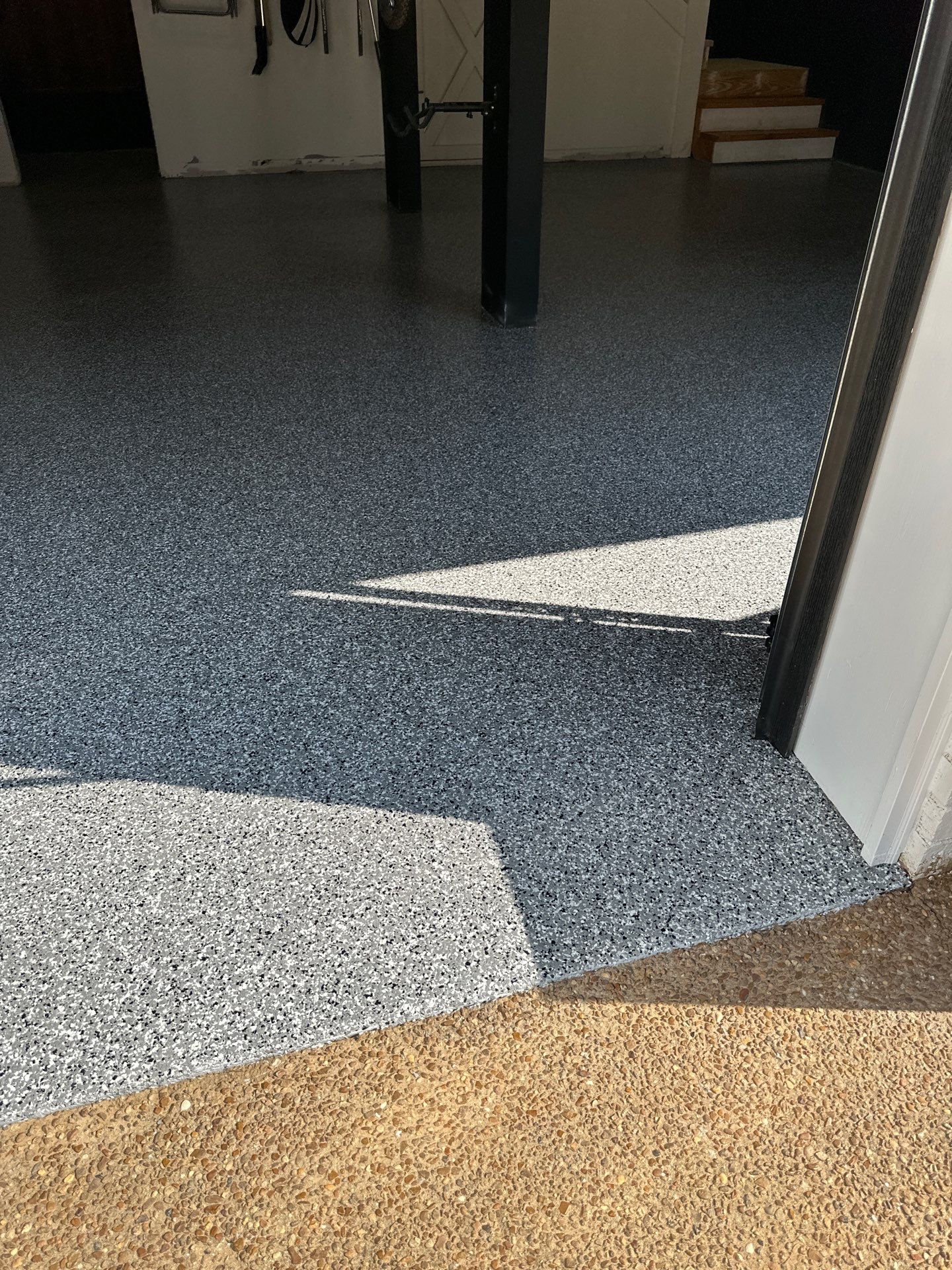 Garage Floor Coating using Wombat by My Garage Floor Guys