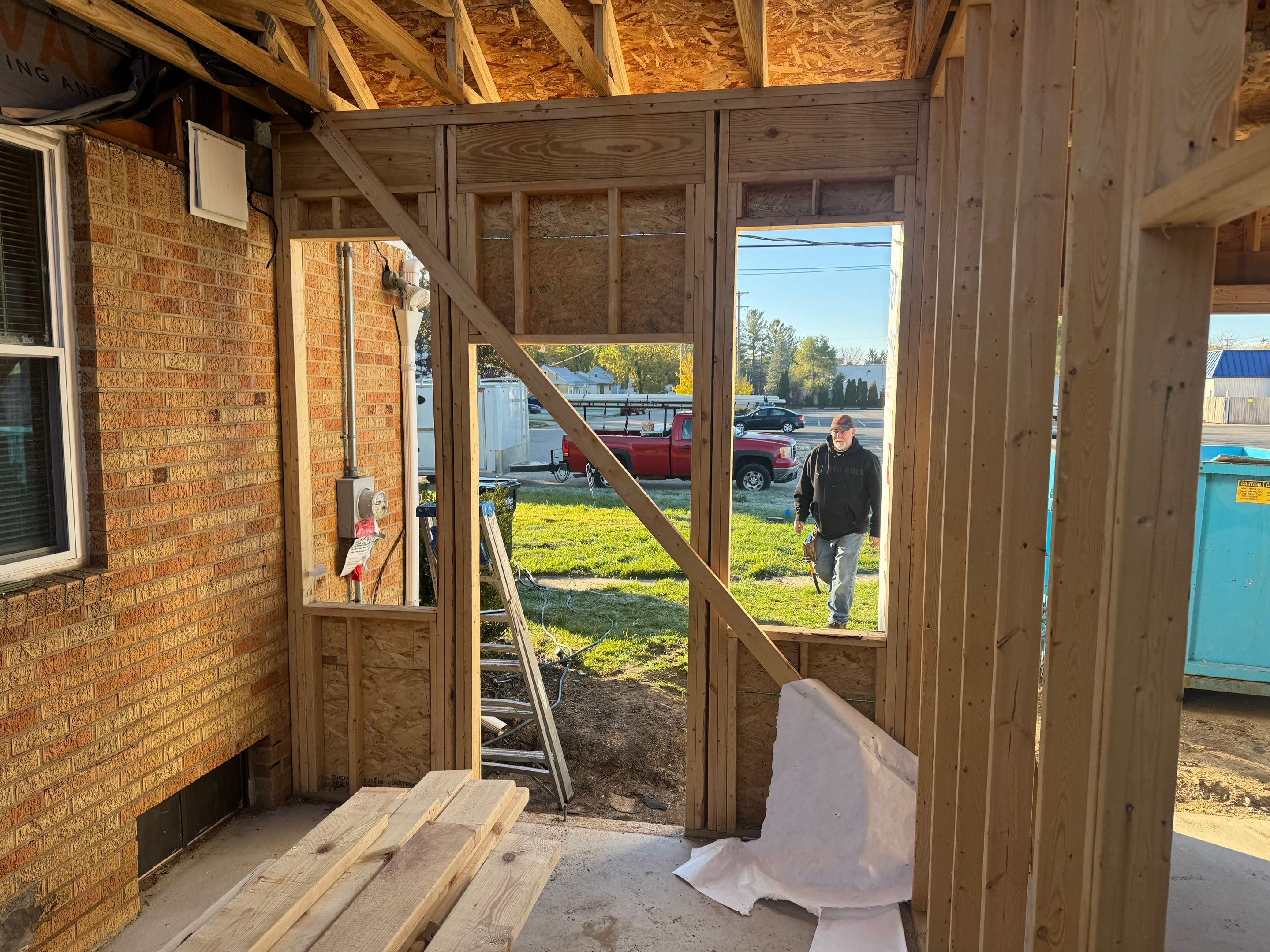 Garage & Addition (In Progress) by Avalon Roofing and Exteriors