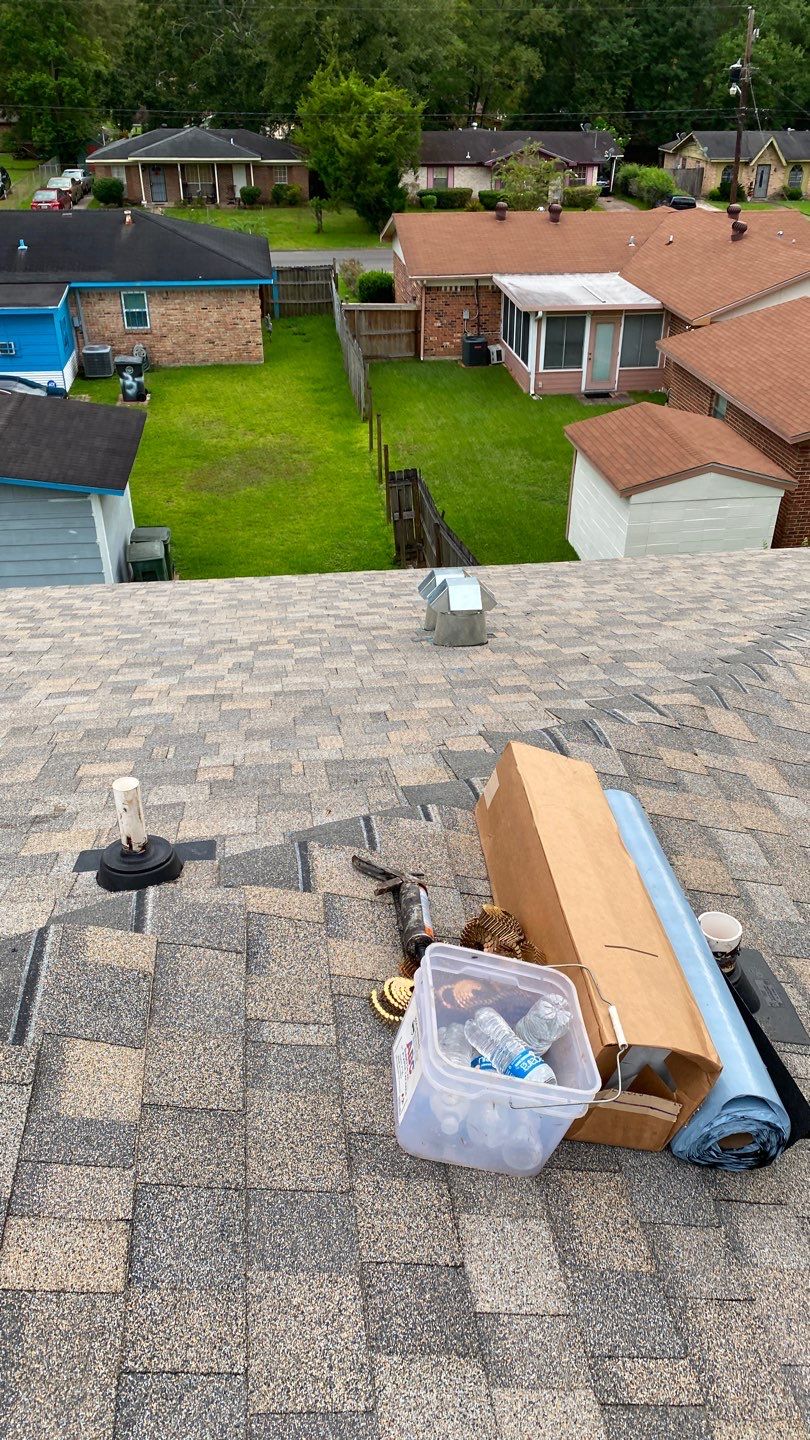 Commercial Roofing Installation using Roof Replacement by American Roofing & Construction LLC