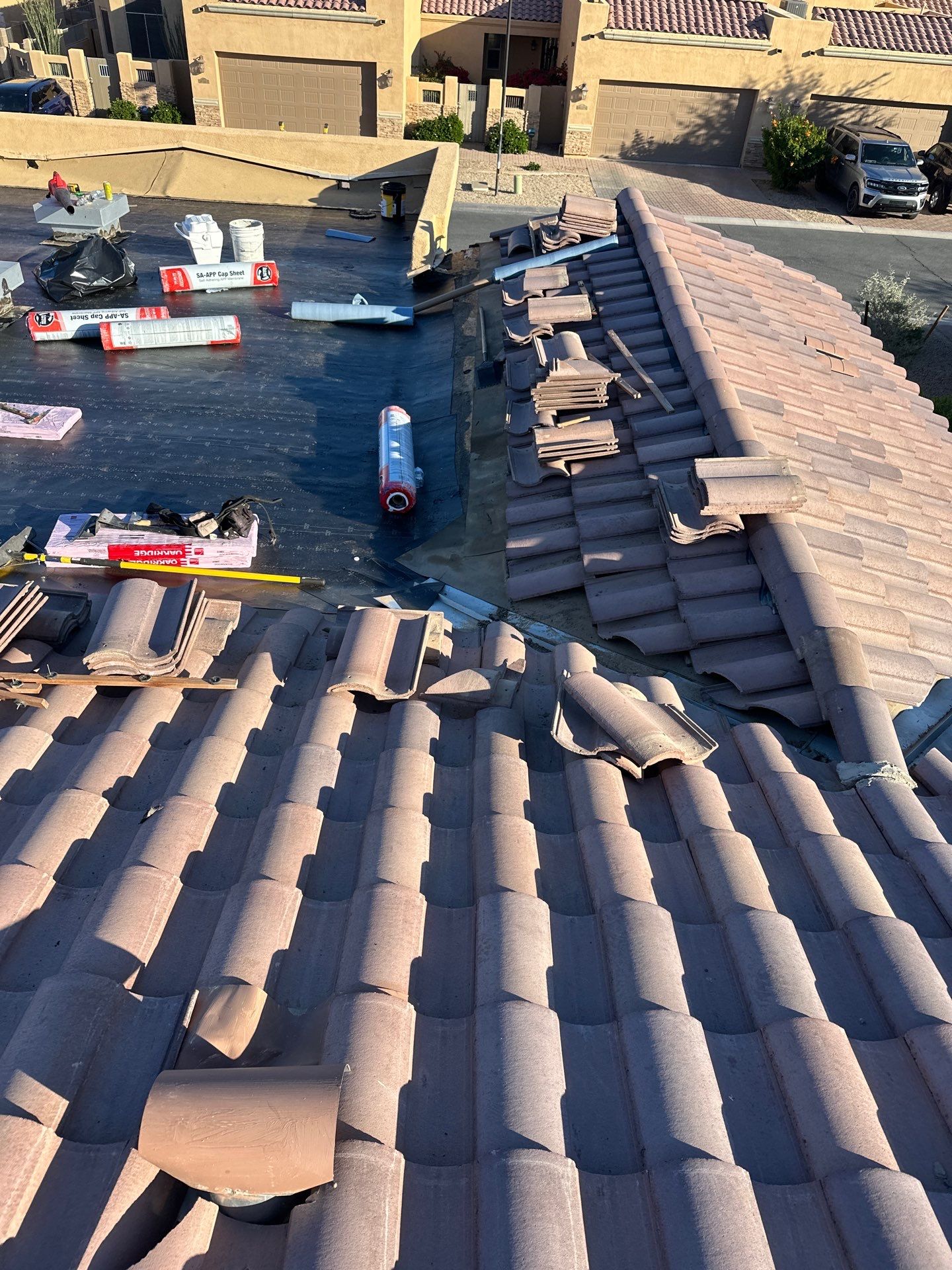 Mocha Range Concrete Tile by Reimagine Roofing