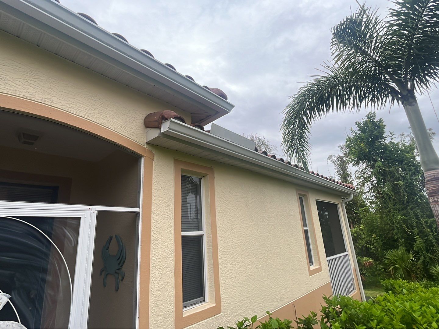 Splash Guard System for Coastal Roofs in Punta Gorda FL by Gutter Professors