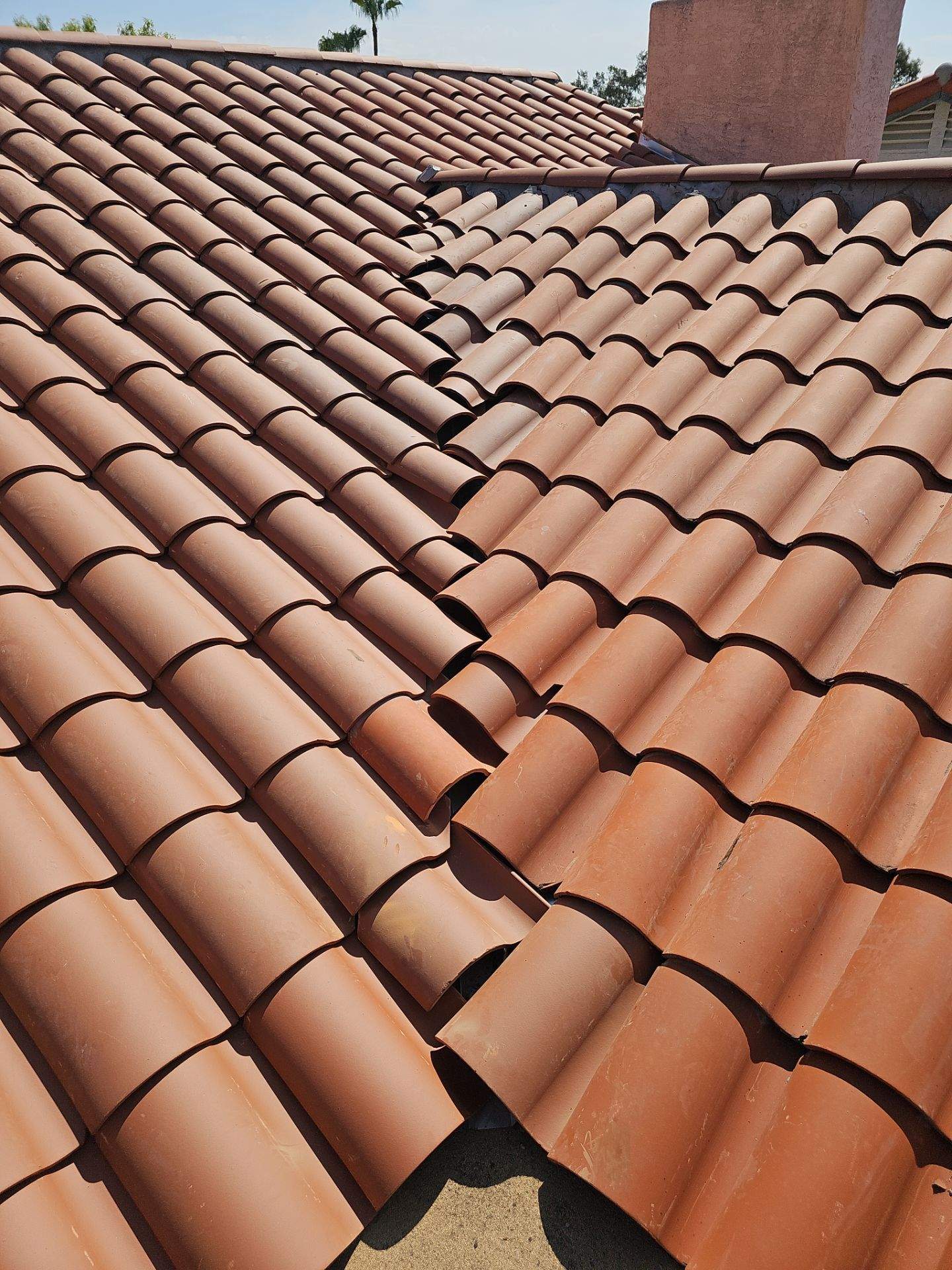 Clay Tile Reset by Weather-Tite Roofing