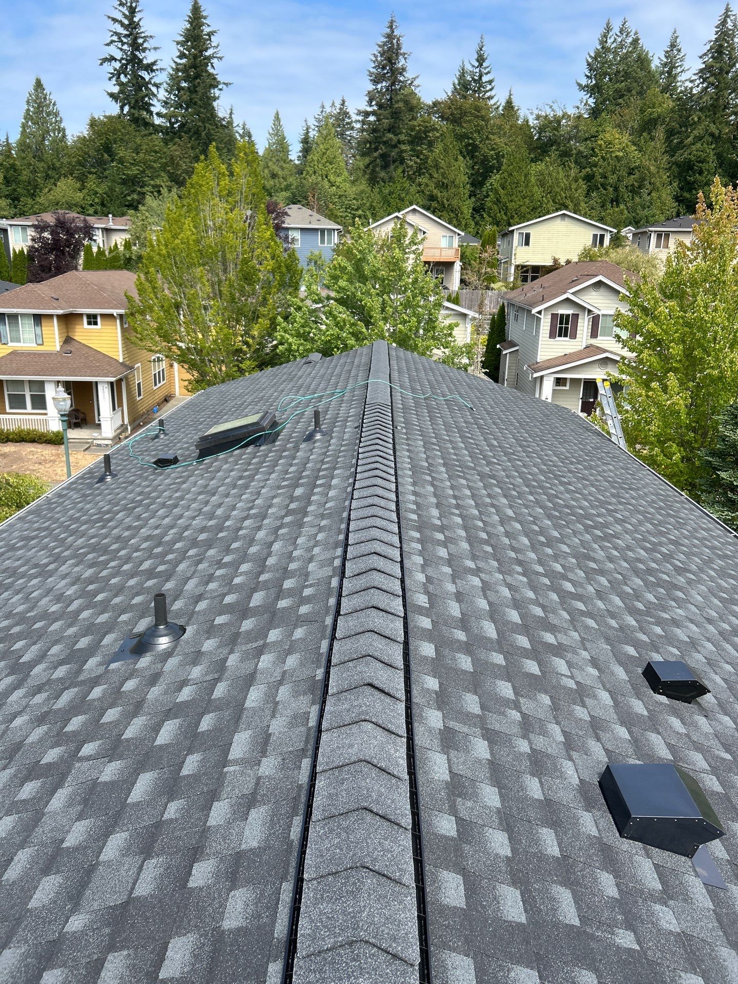 Residential Roofing Installation using GAF HDZ Shingles by Roofing Formula LLC