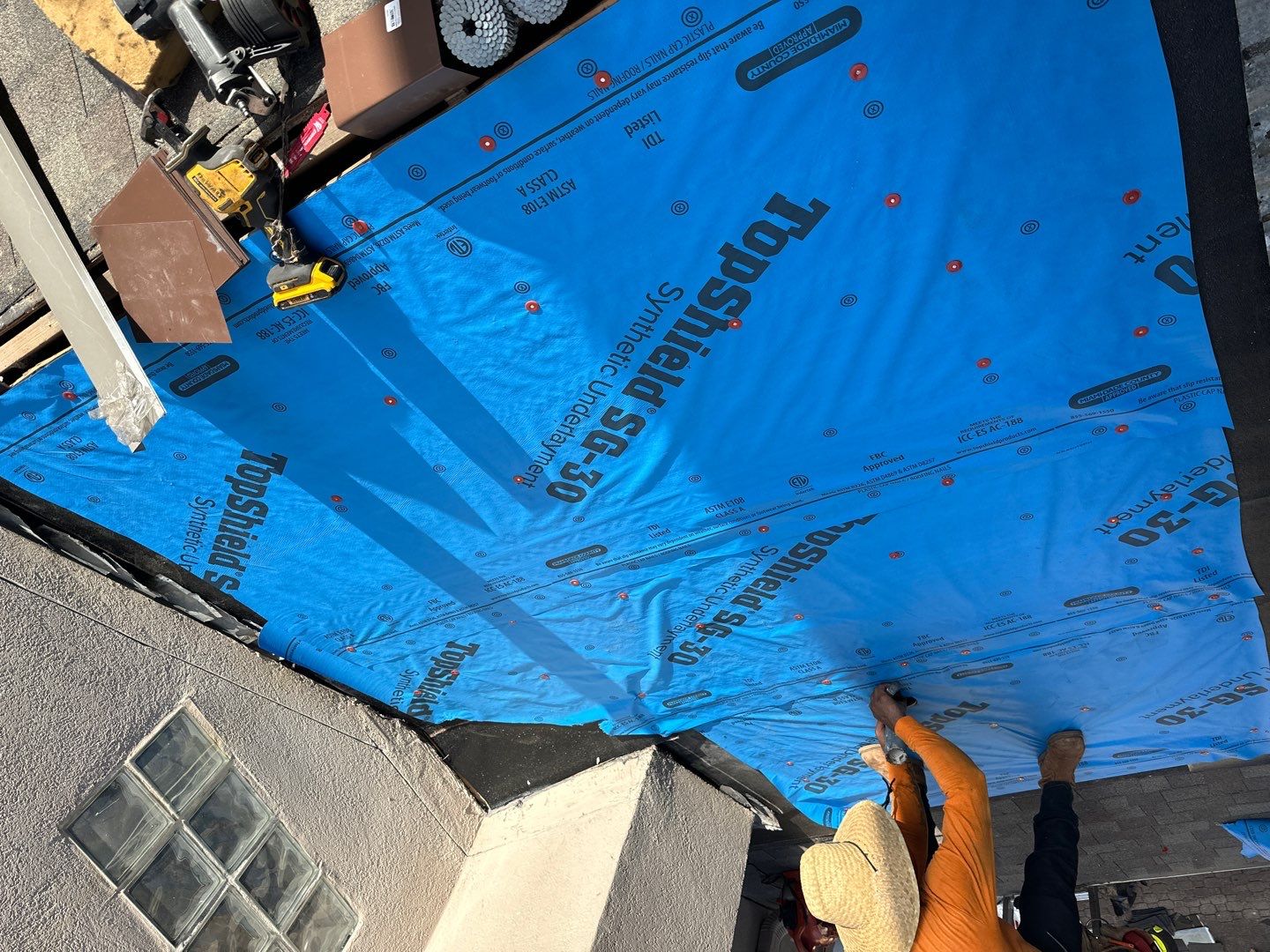 Residential Roofing Repair using Owen's Corning Duration (Lifetime) Shingles by Roof Repair Services LLC