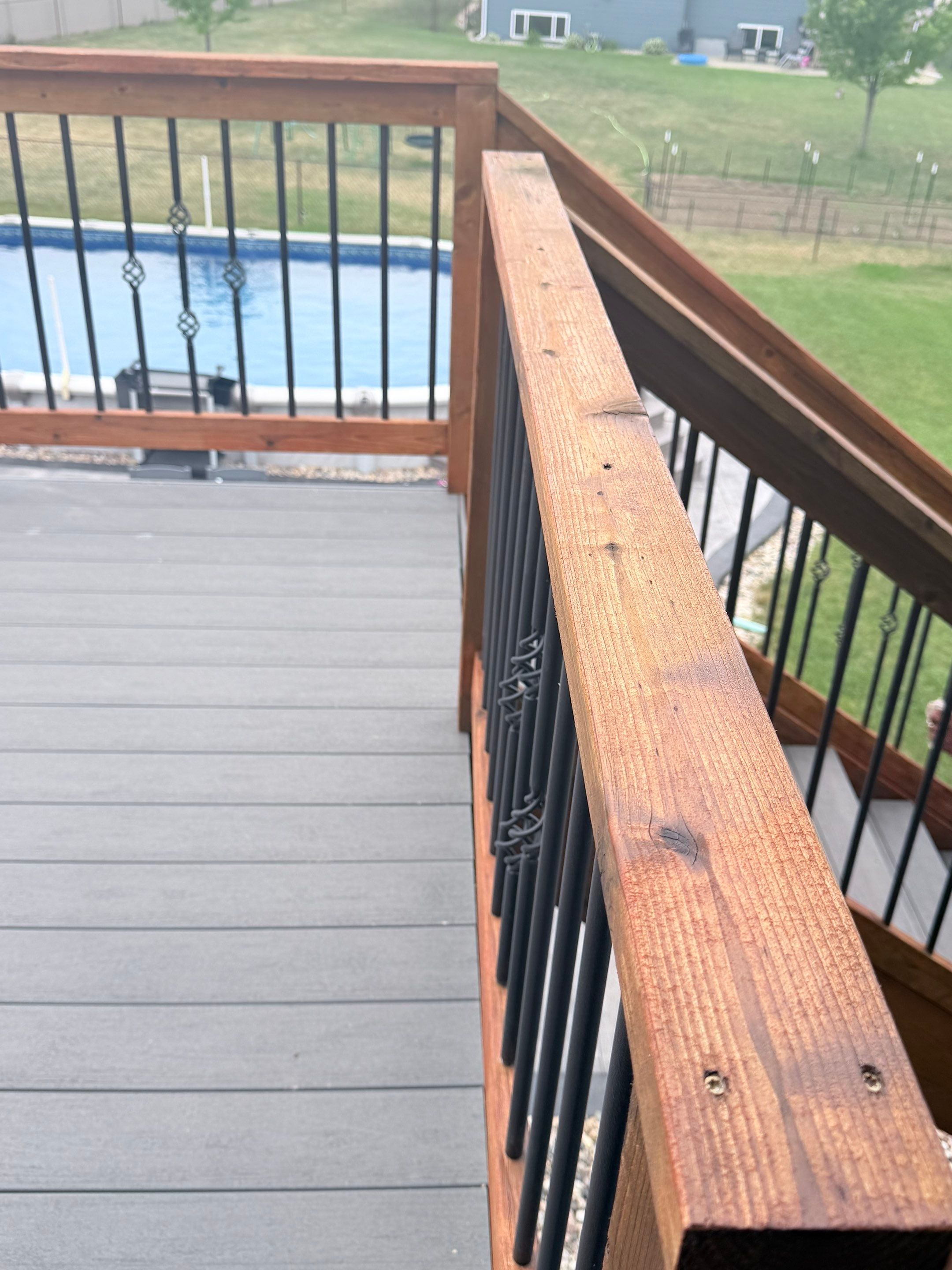 Deck Staining in Baltic by Select Painting, Coatings & Garage Cabinets