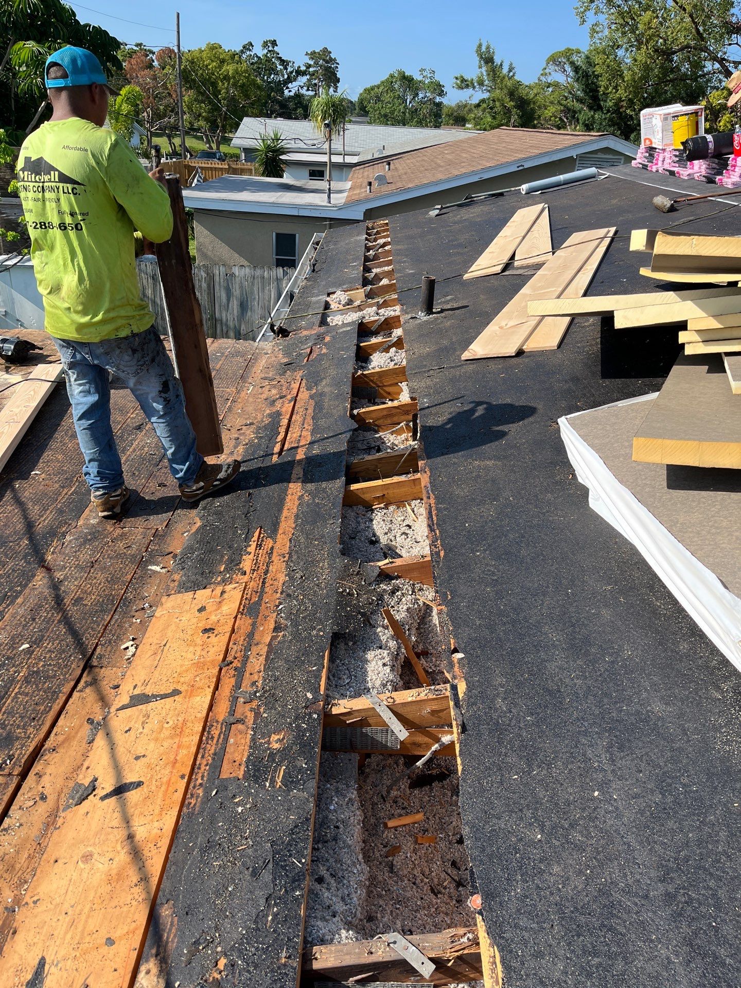 Project in St. Petersburg 33713 by Mitchell Roofing Company LLC 