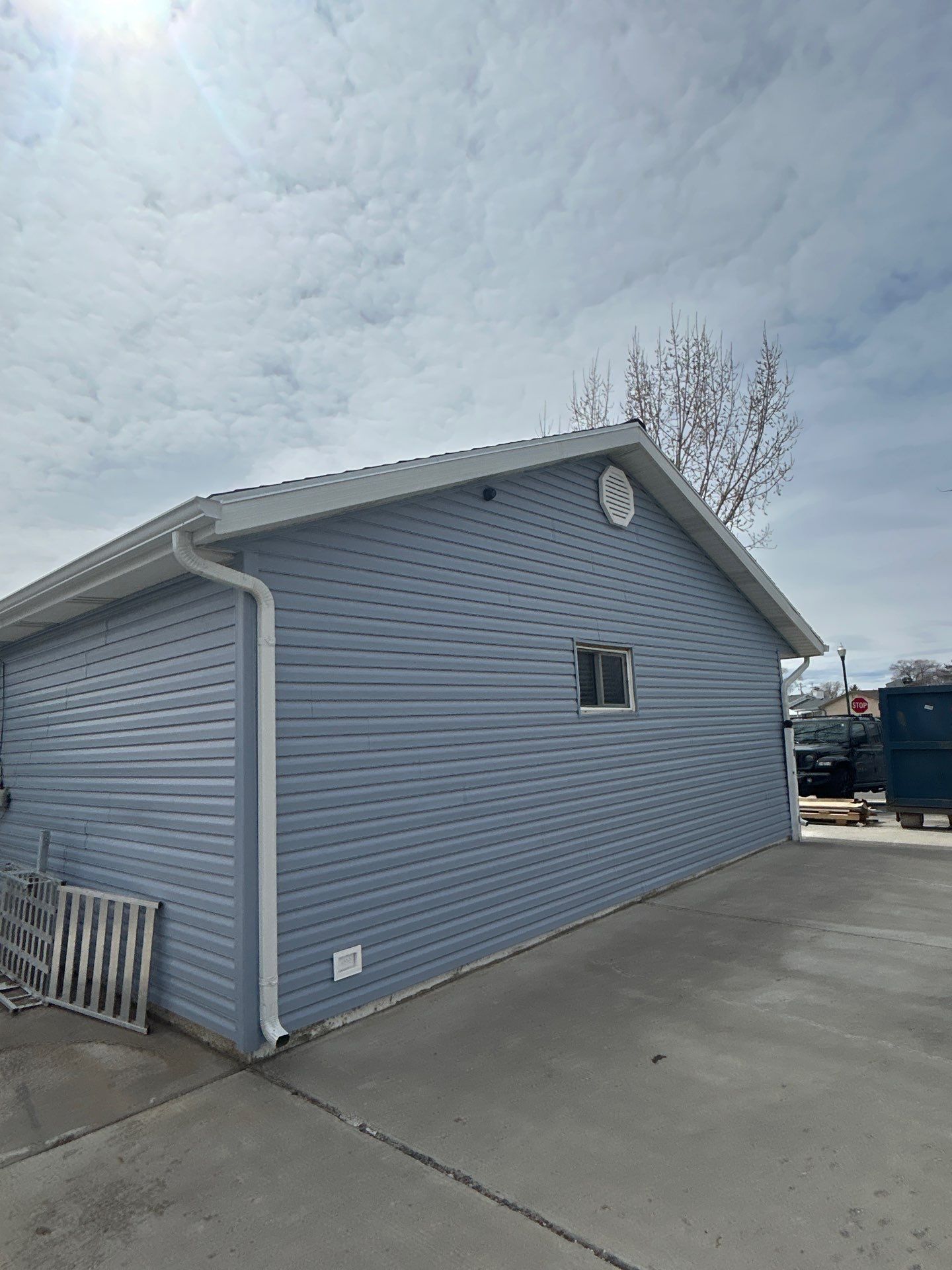 Orem | Premium HeartTech Vinyl Lap Siding | Premium Blue by Ideal Siding Utah