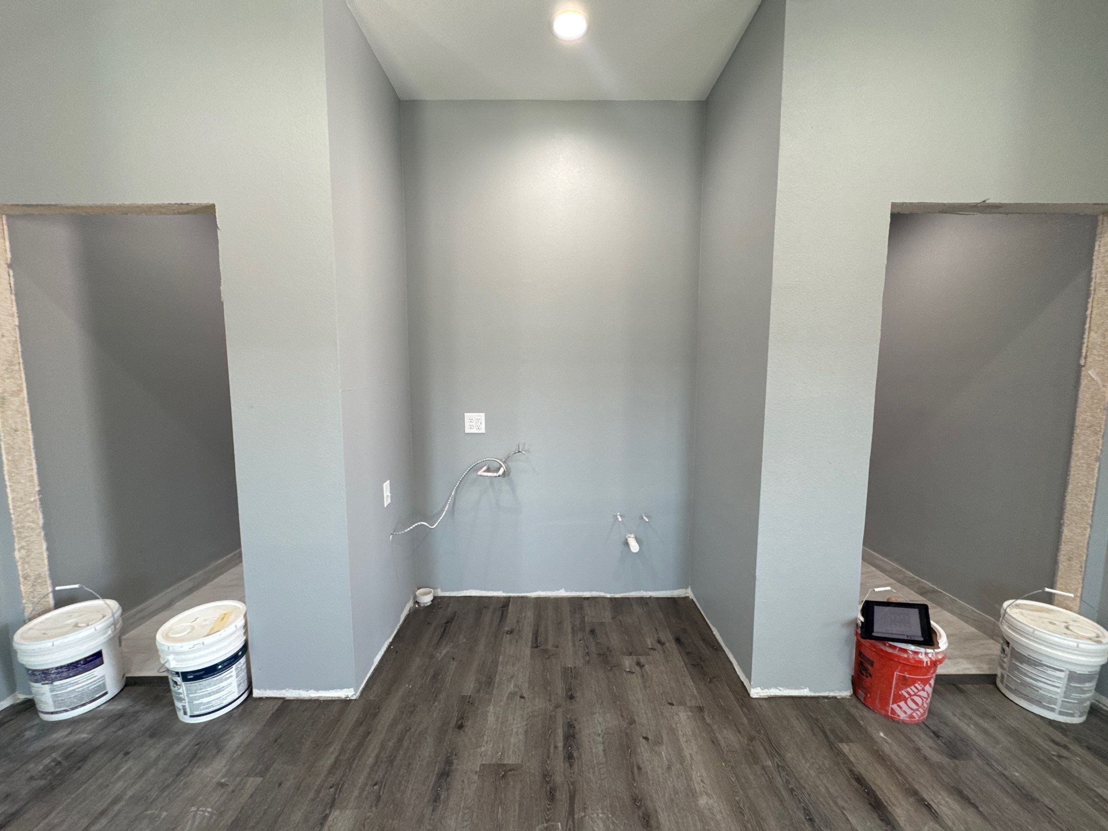 Commercial Efficiency: Warehouse Kitchen & Guest Area Cabinet Installation by Tibi Soli LLC