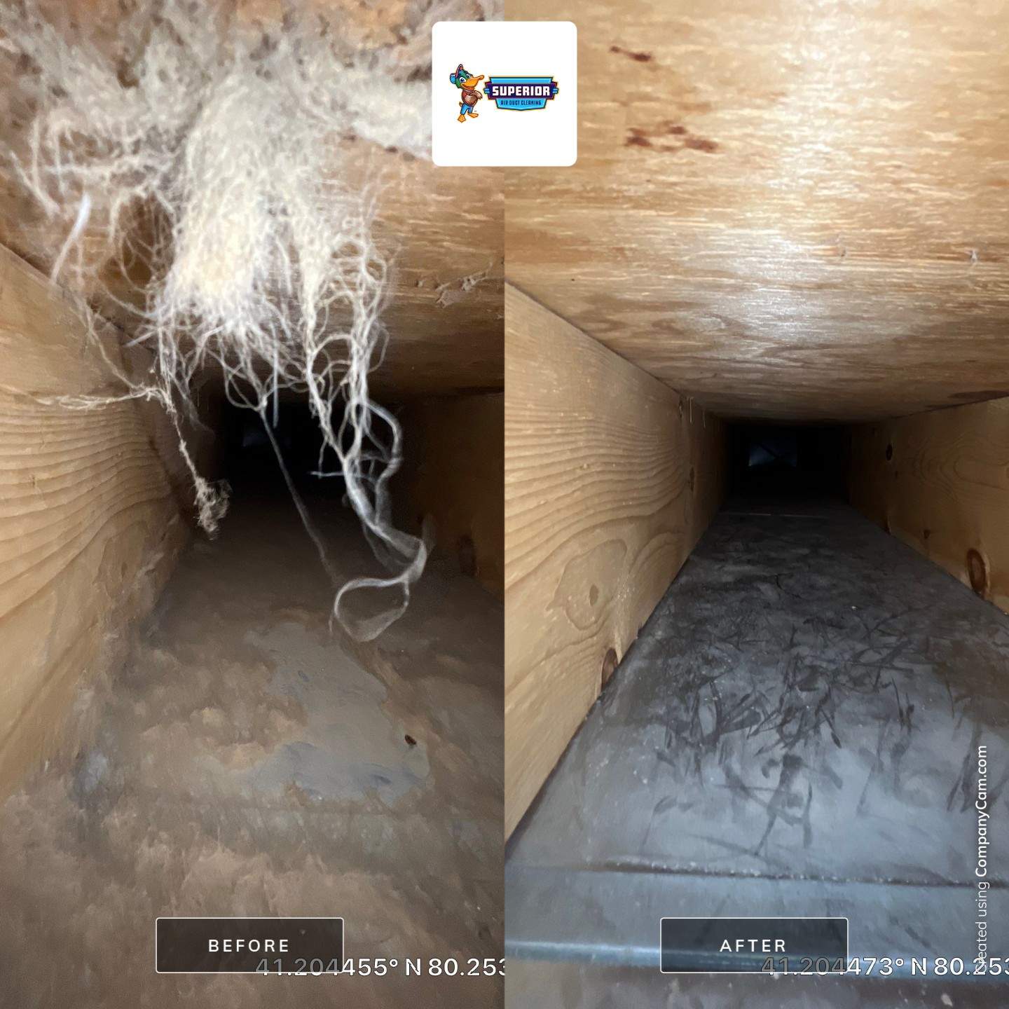 Air Duct Cleaning With a Vacuum Truck in Mercer, PA by Superior Air Duct Cleaning