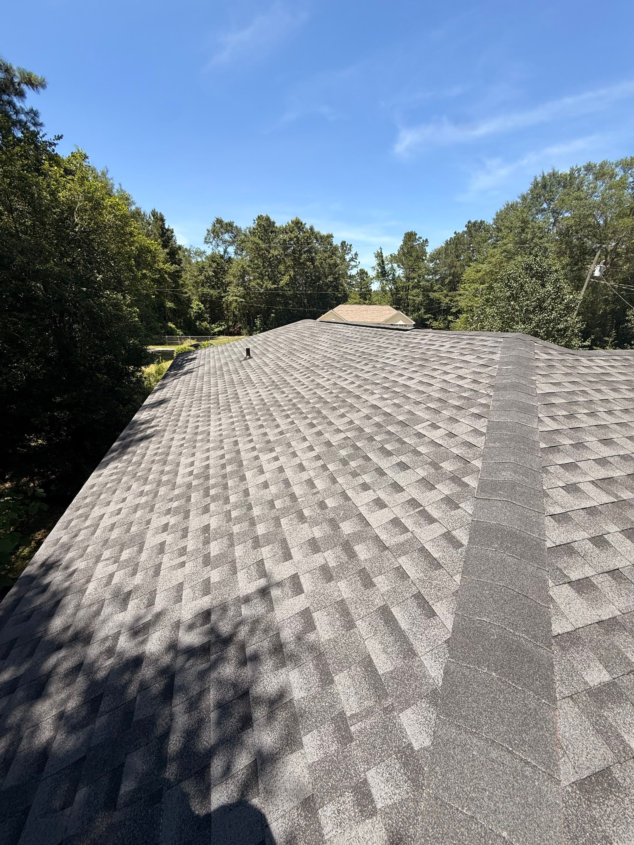 Full Architectural Shingle Roof Replacement Following Storm Damage in Wiggins by Frontline Roofing