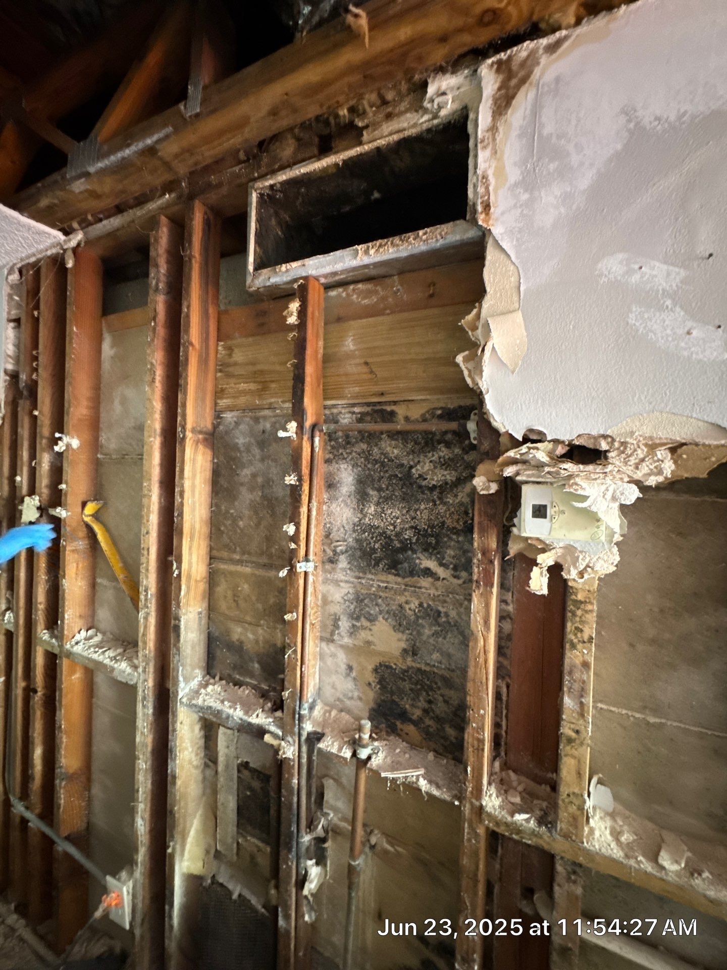 water damage by SuperClean 