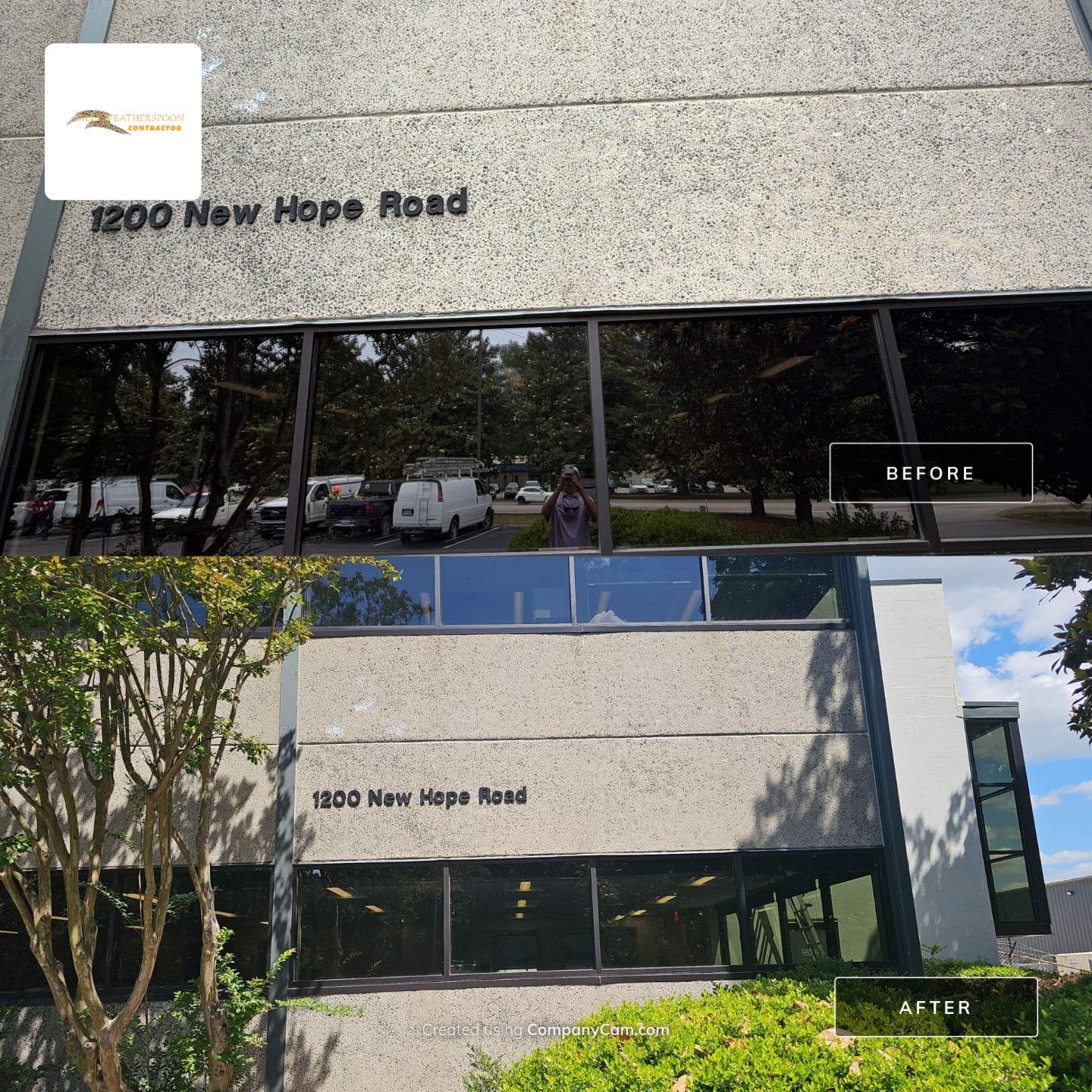 Commercial Expansion Joint Resealing and Exterior Improvements in Raleigh by Billy Weatherspoon Contractor