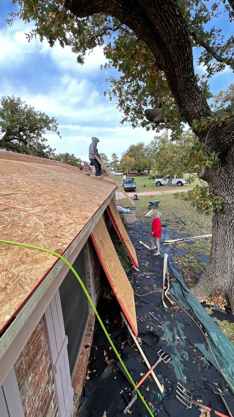 Residential Roofing Installation using GAF Natural Shadow  by A & H Roofing and Contracting