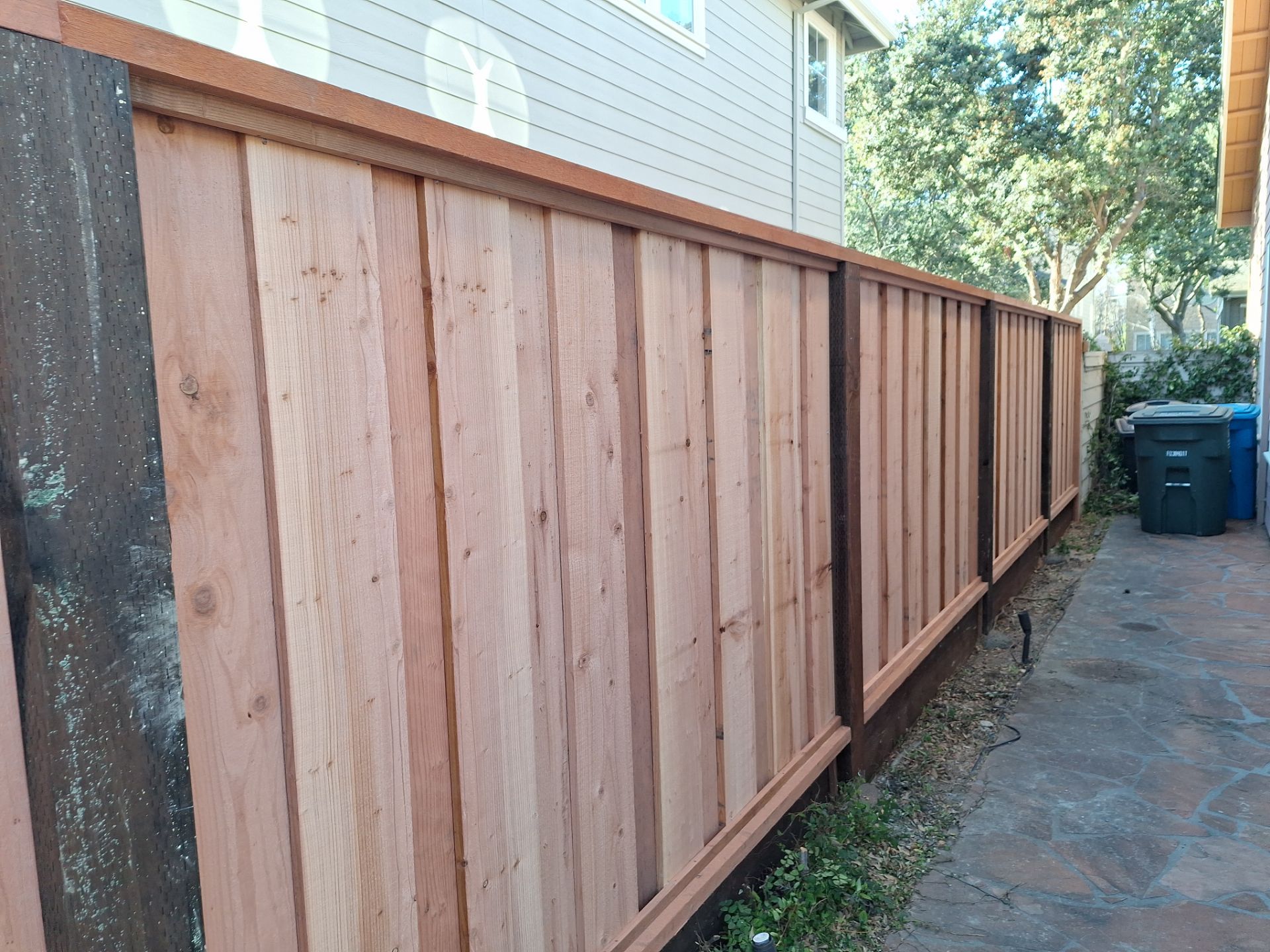 Board on Board Fence by Fremont Fence Inc
