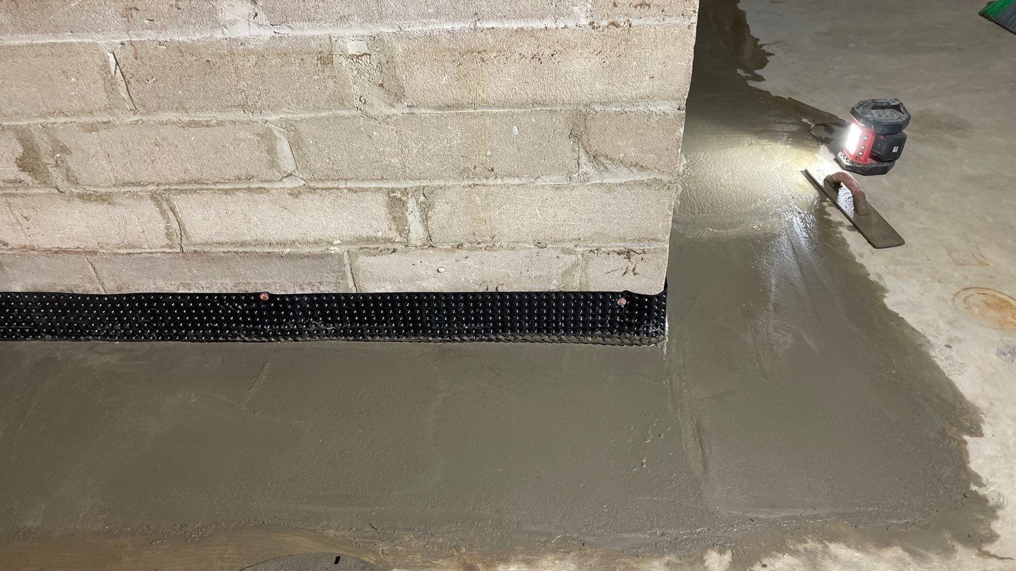 Drain Tile in South Minneapolis by Waterproofing Northeast