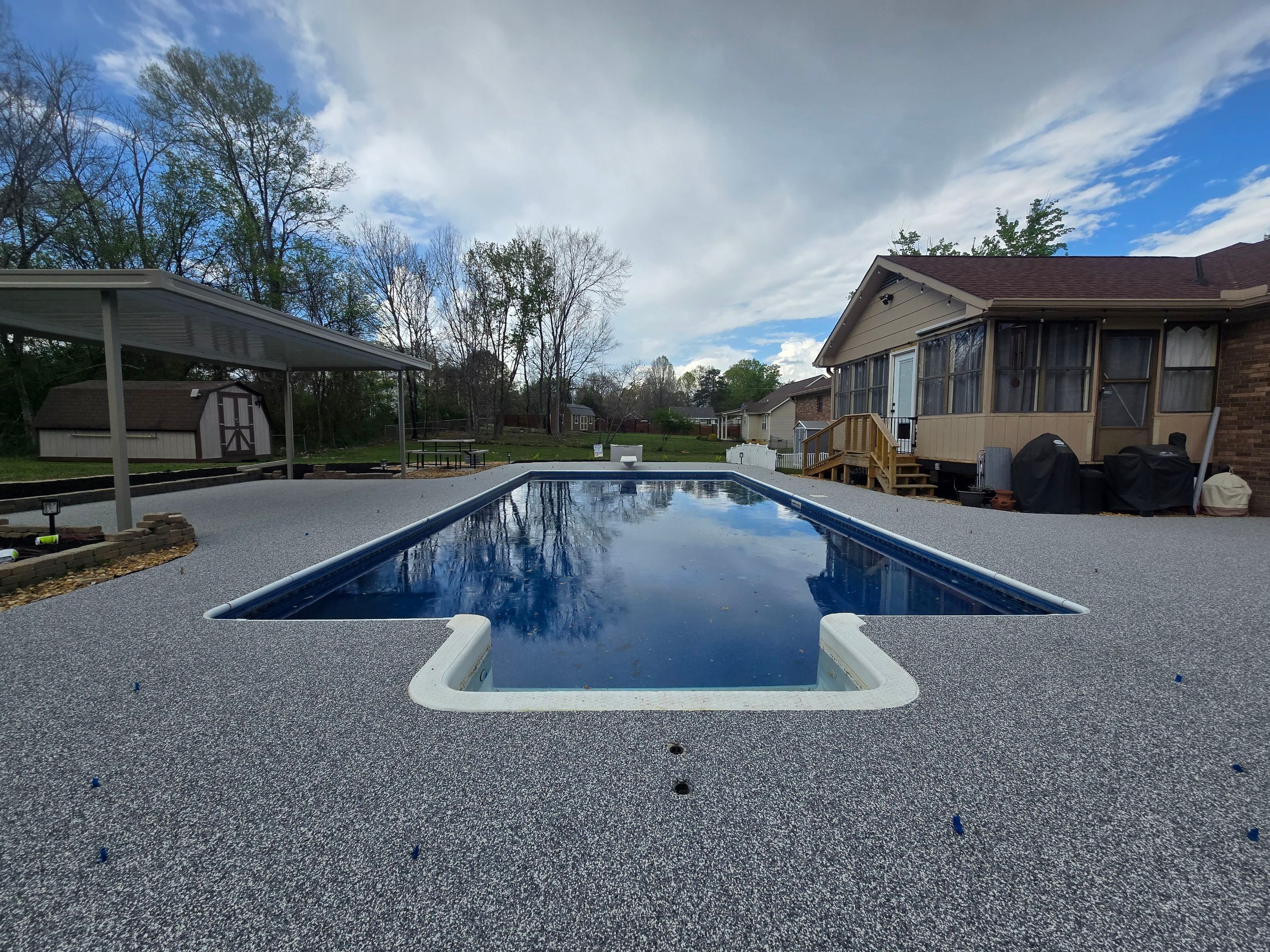 Pool Deck using Sterling by Elite Floor Solutions
