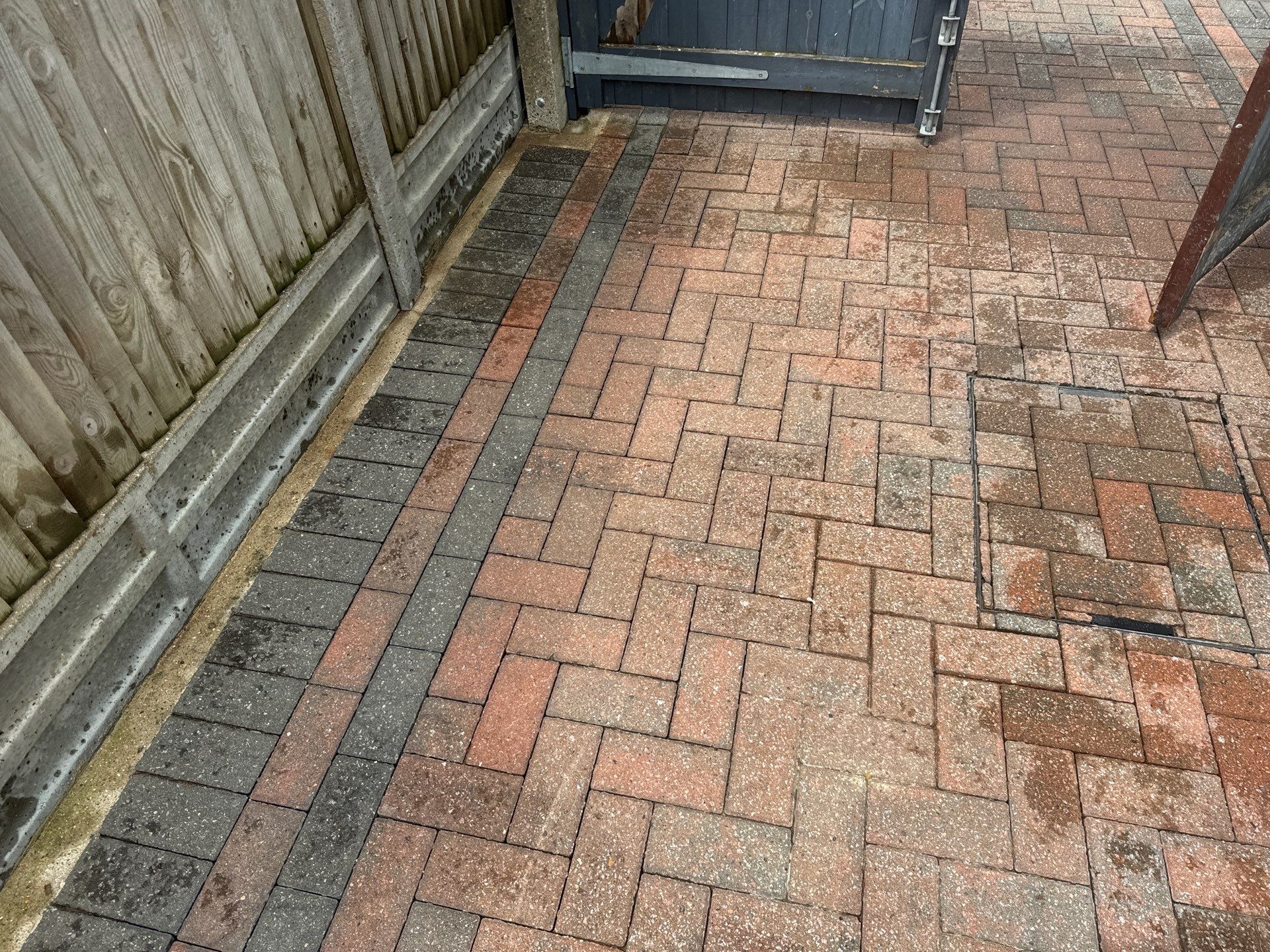 Driveway And Patio Clean using Honda 21lt High Pressure Machine by Ges Exterior Cleaning ltd
