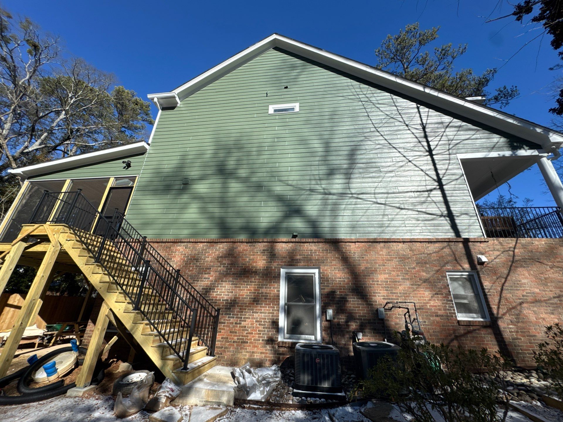 Full Exterior Home Painting and Trim Update in Atlanta by Swift Home Renovations