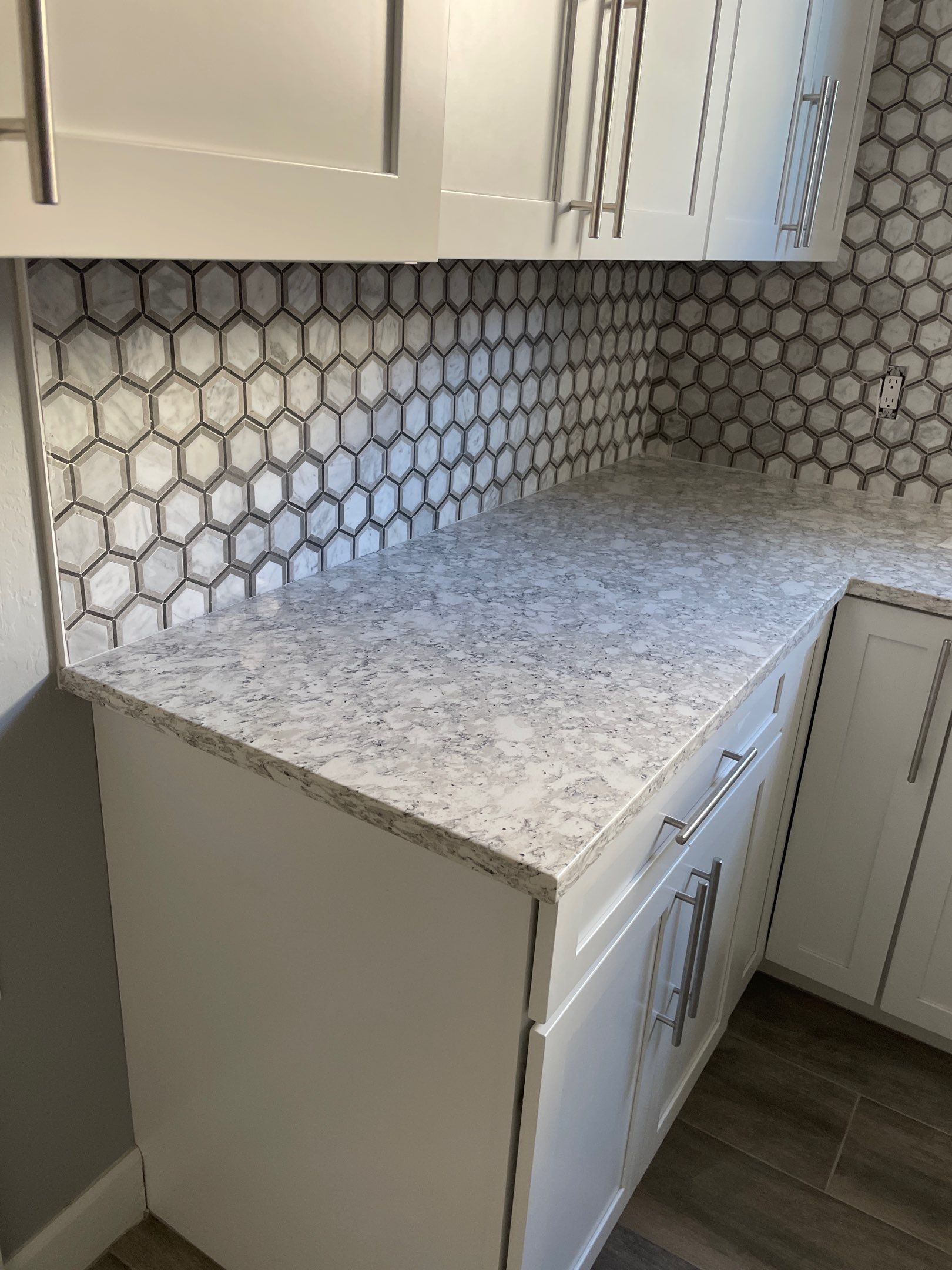 Home Remodel Using Multiple Materials  by Footprints Floors of Chandler 