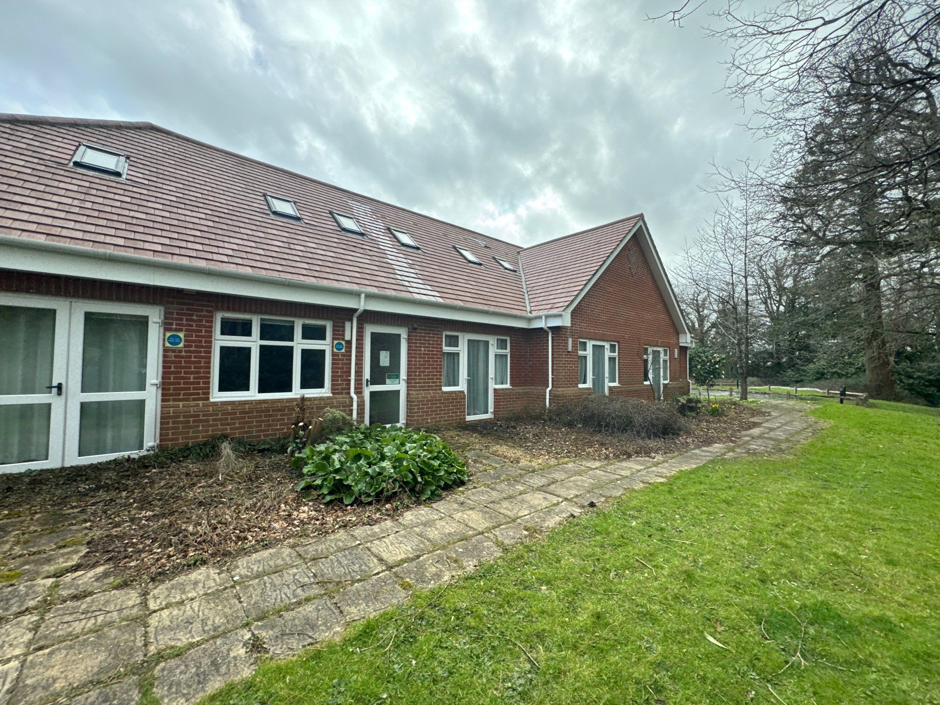 Large Care Home Roof Clean using Mosmatic FSC and Biocide by Ges Exterior Cleaning ltd