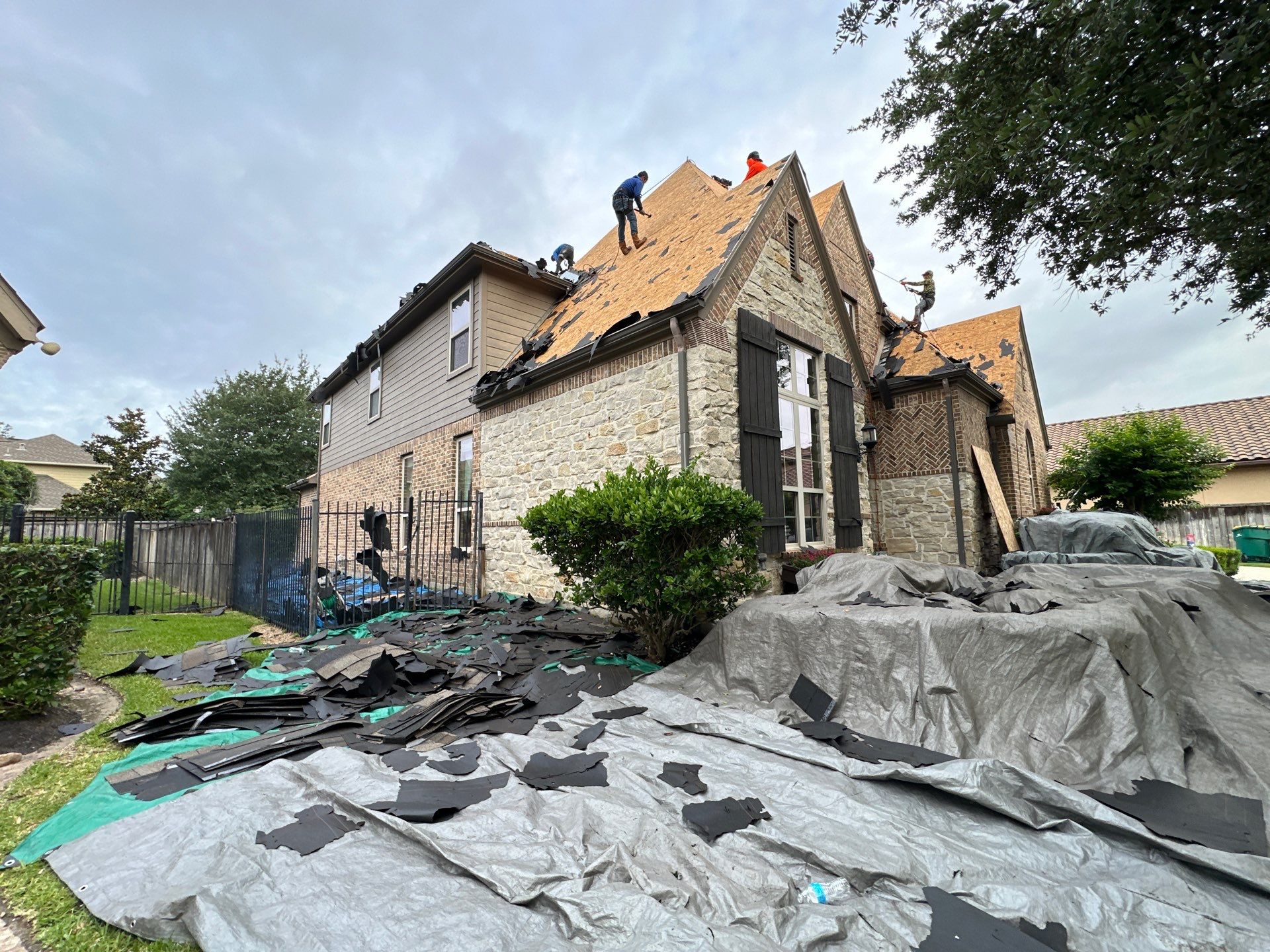 Project in Spring by Motion Roofing