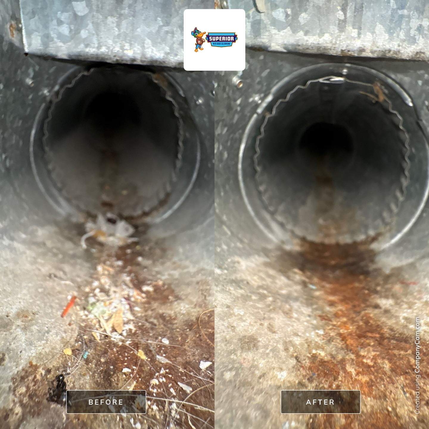 Air Duct Cleaning With a Vacuum Truck in Aliquippa, PA by Superior Air Duct Cleaning