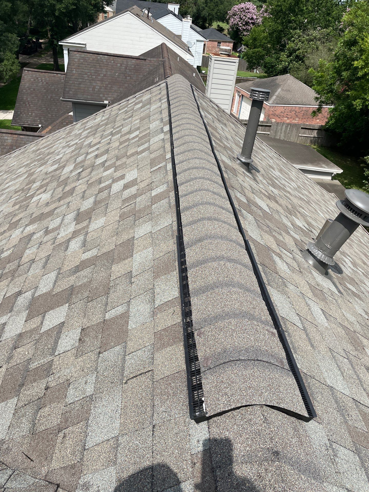Residential Roofing Installation using Owen's Corning Duration (Lifetime) Shingles by Roof Repair Company