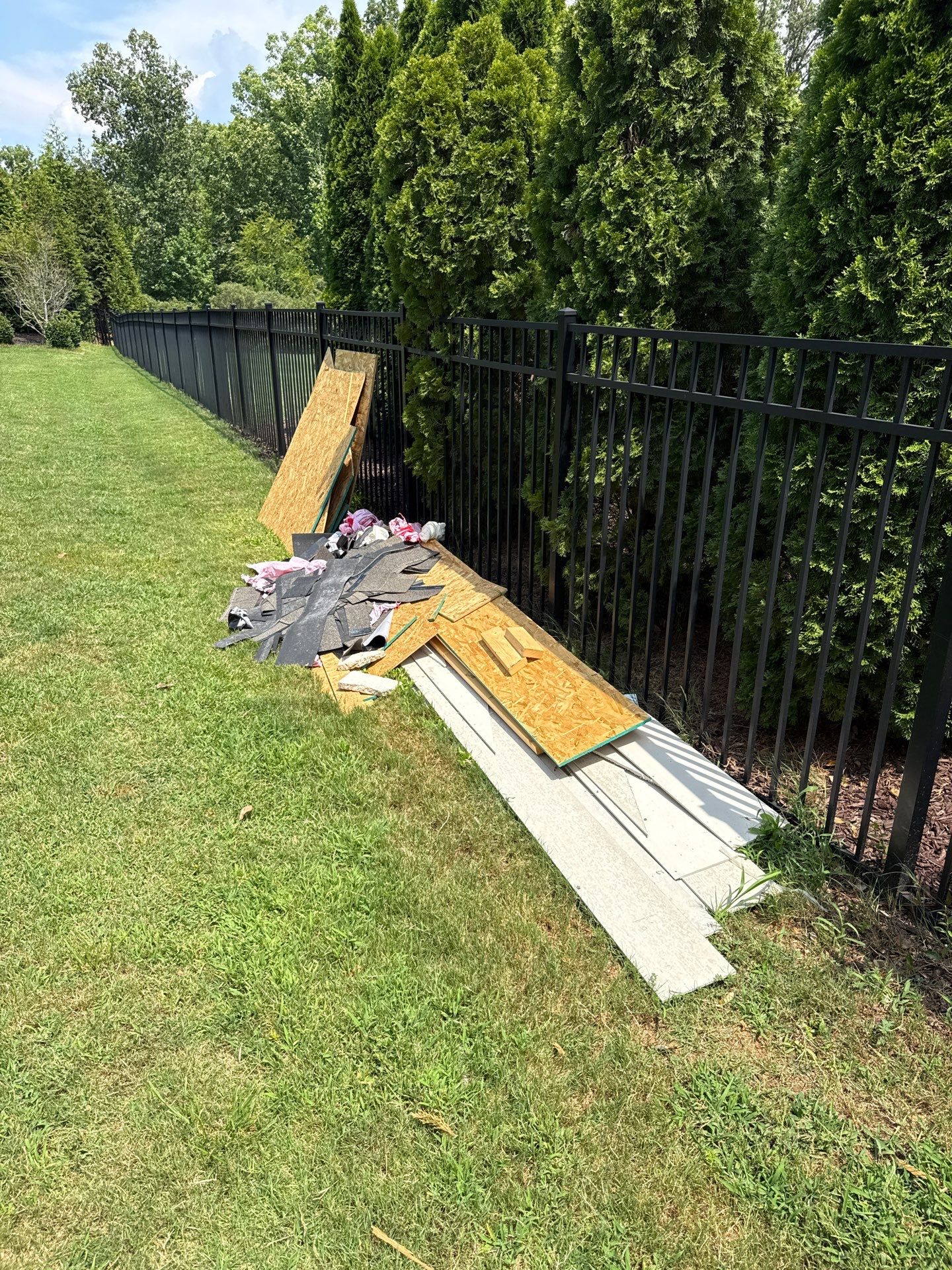 Project in Waxhaw by Badger Hauling