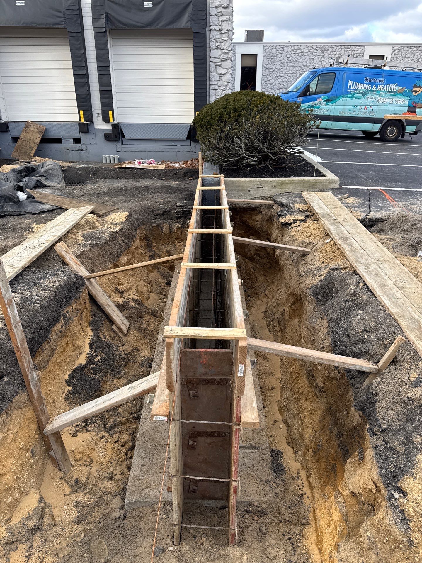 Project in Hauppauge by Concrete Works Corp