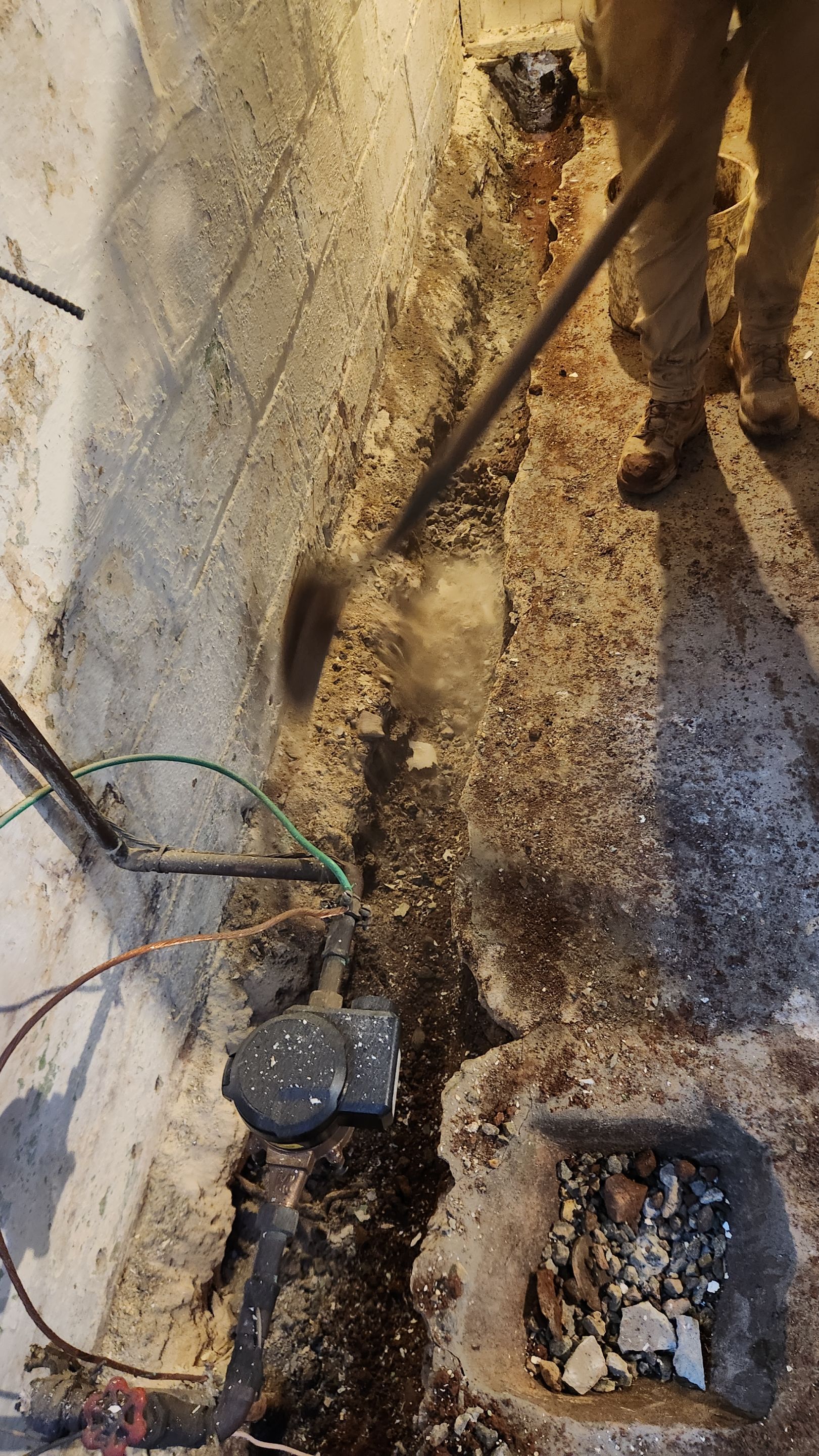 Interior French Drain South Orange, NJ by Pure Service Pro, LLC 