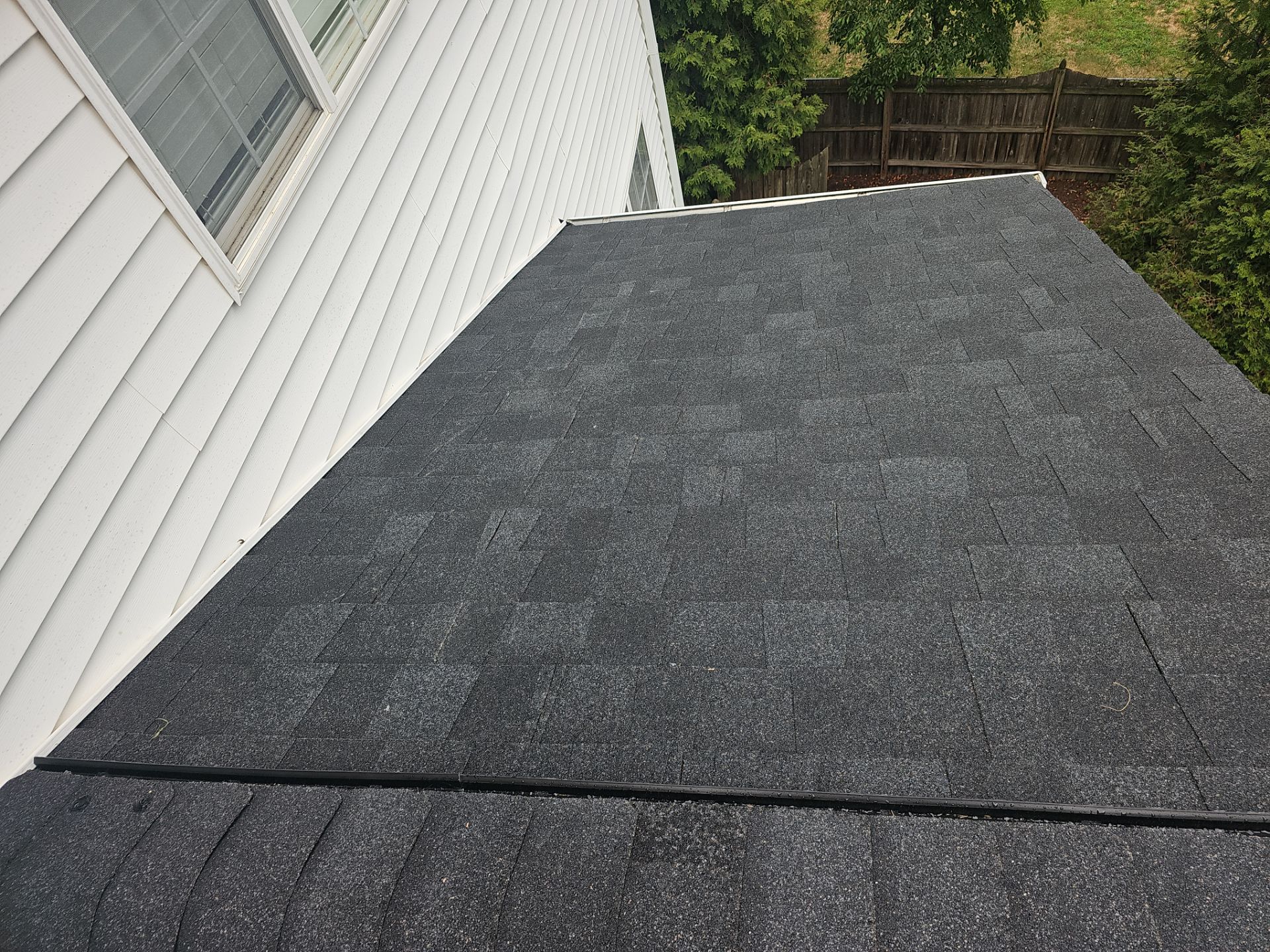 Roof Replacement - Charcoal Black by Winchester Roofing