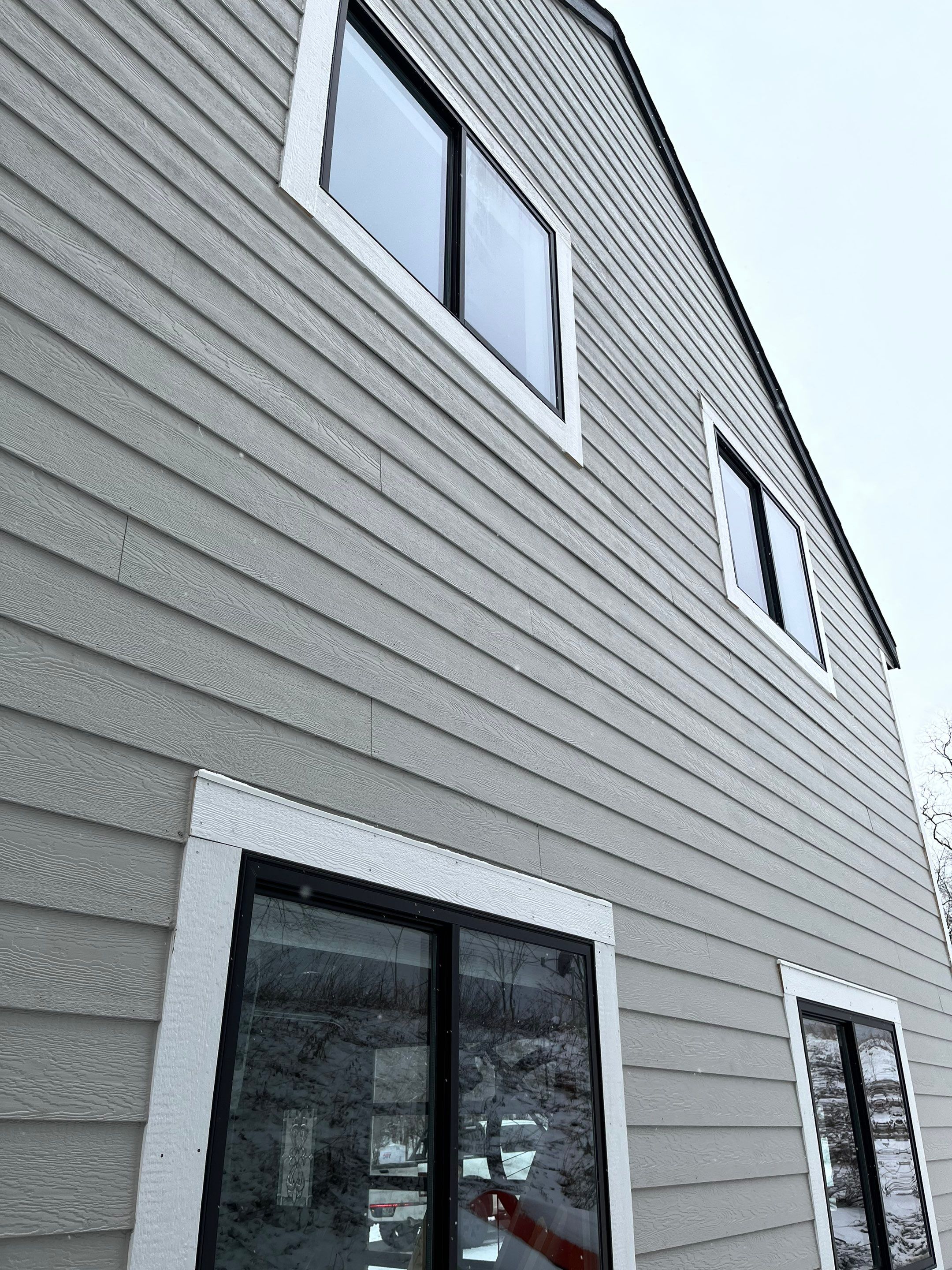 Siding Installation using LP Smart Siding by Total Restoration Services
