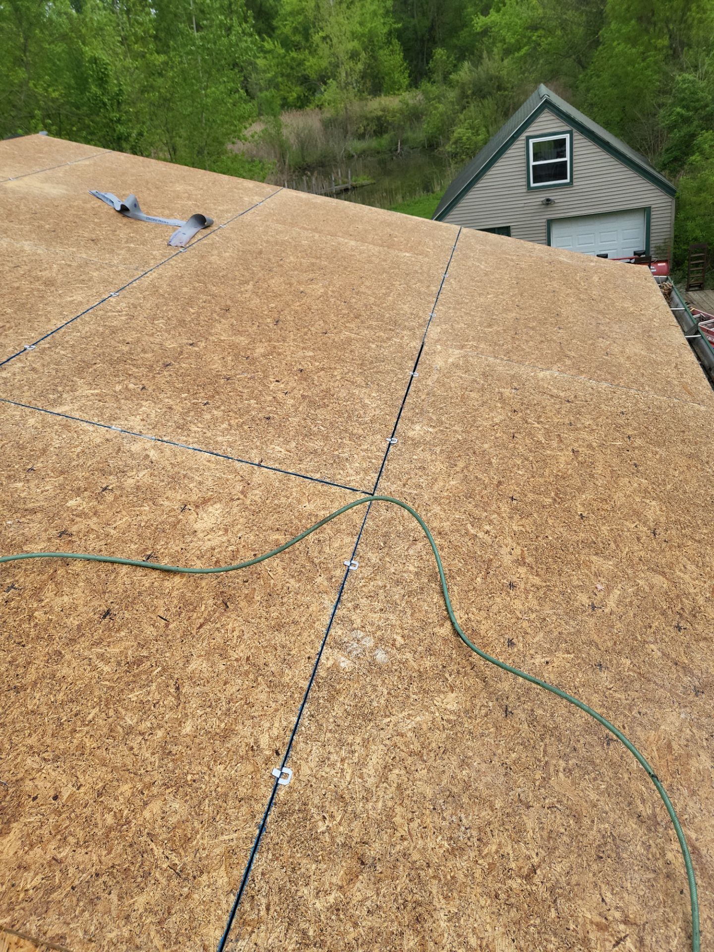 Atlas Pinnacle, Color, Coastal Granite, Drip Edge, Color, Black by Eagle Eye Roofing