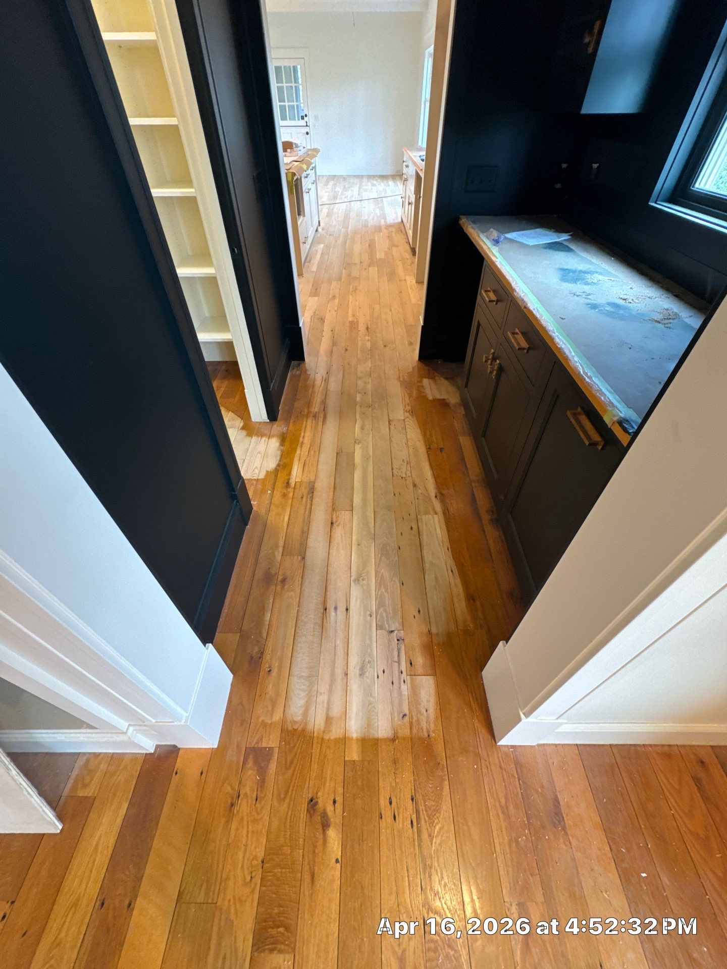 Sand and Finish, Herringbone Feature! by RTBaldwin Hardwood Floors