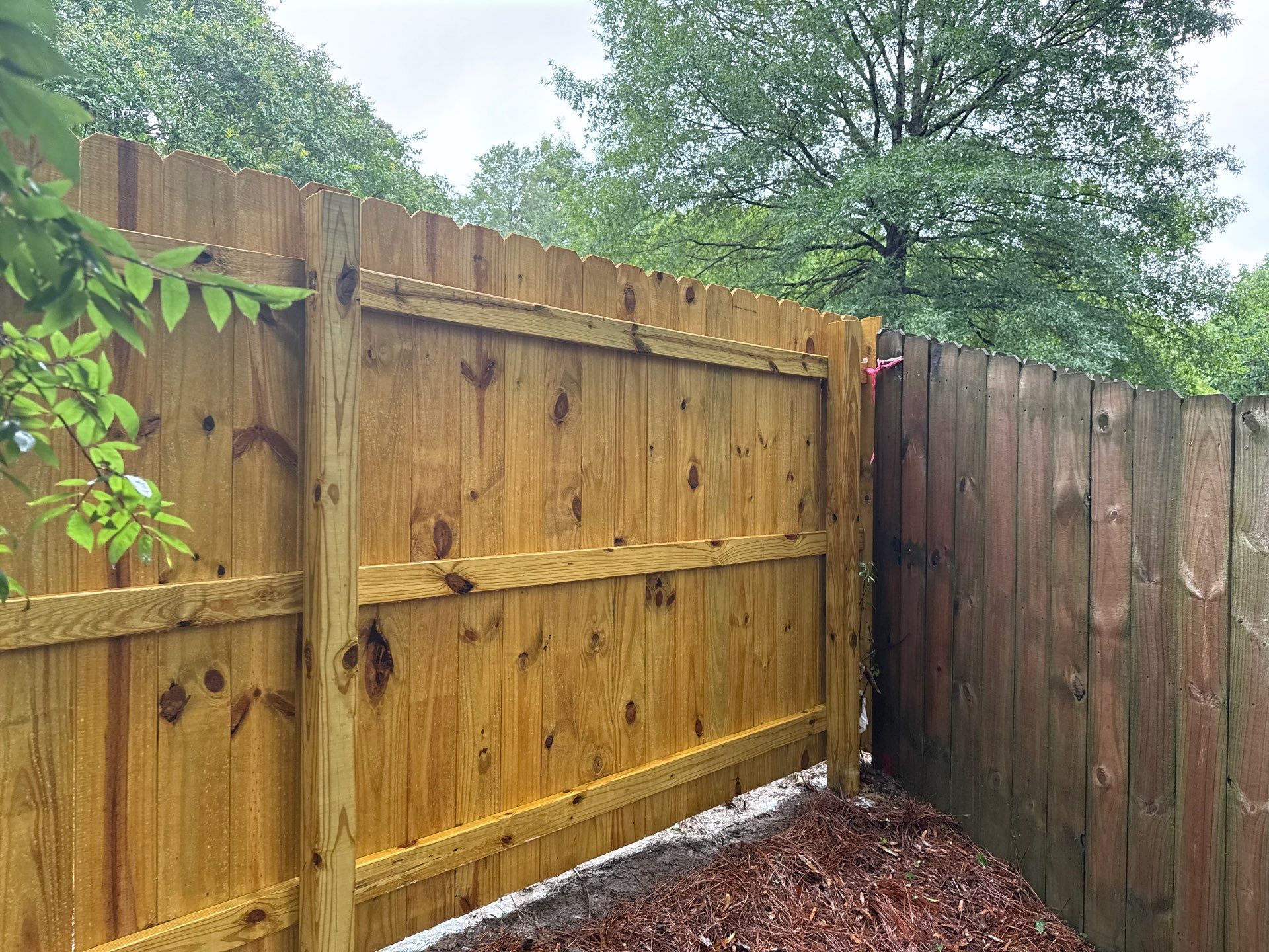 Wood Fence using Wood Sealant by DuraSeal