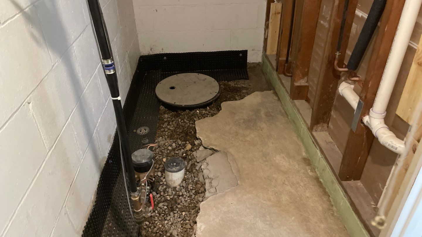 Drain Tile & Sump Pump Installation in South Minneapolis by Waterproofing Northeast