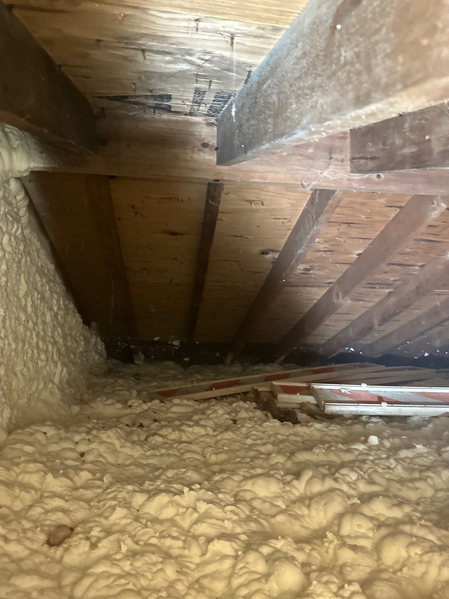 Basement Exterior Walls using Closed Cell Spray Foam by NYS Foam & Energy