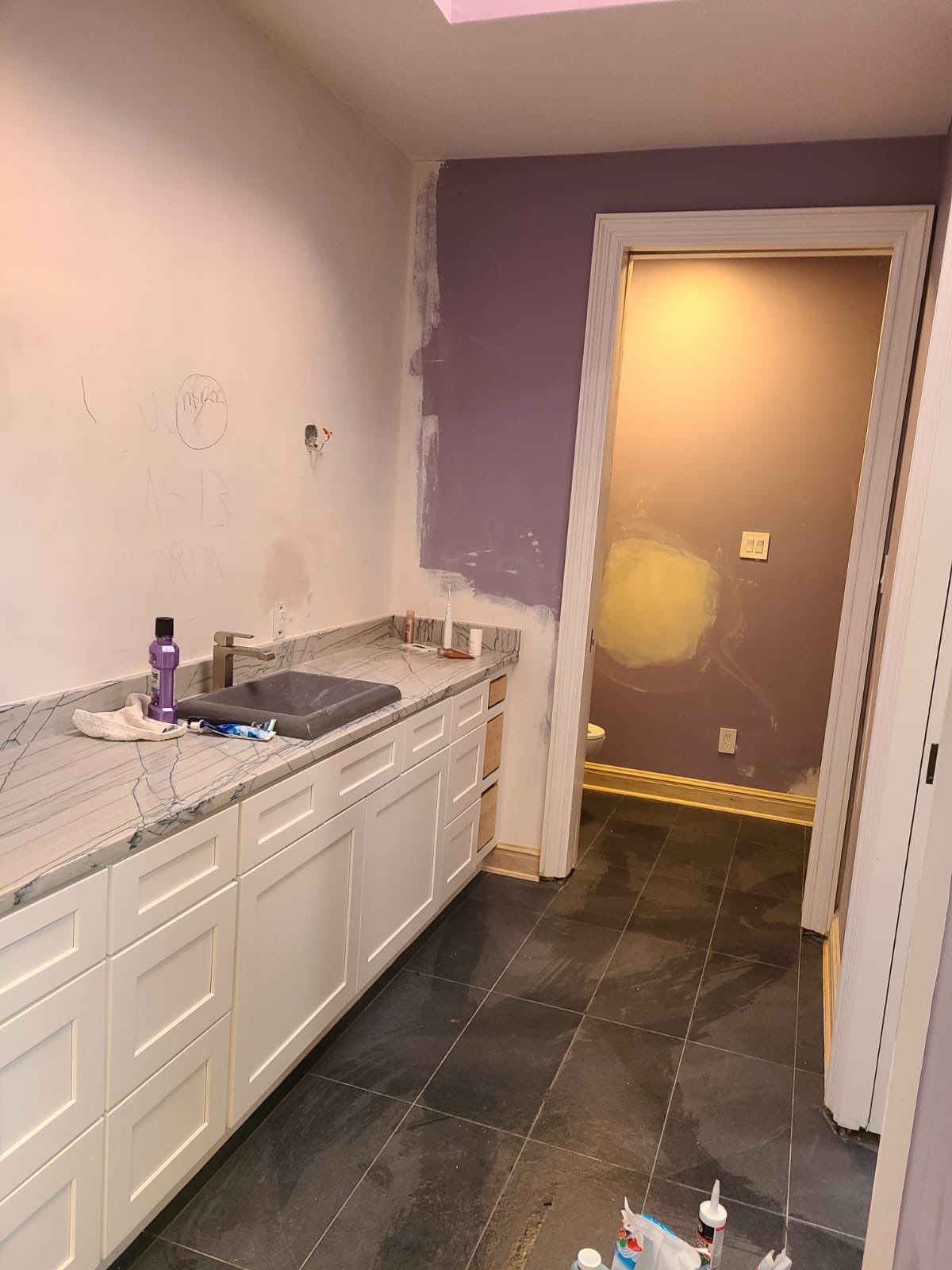 Luxury Master Bathroom Remodel by Mena stone surfaces