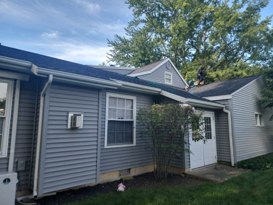 Residential Roofing Installation using GAF Timberline HDZ Charcoal by Nitro Roofing and Construction