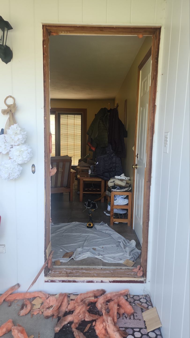 Front Door Installation in Wilbraham, MA by Yankee Home Improvement