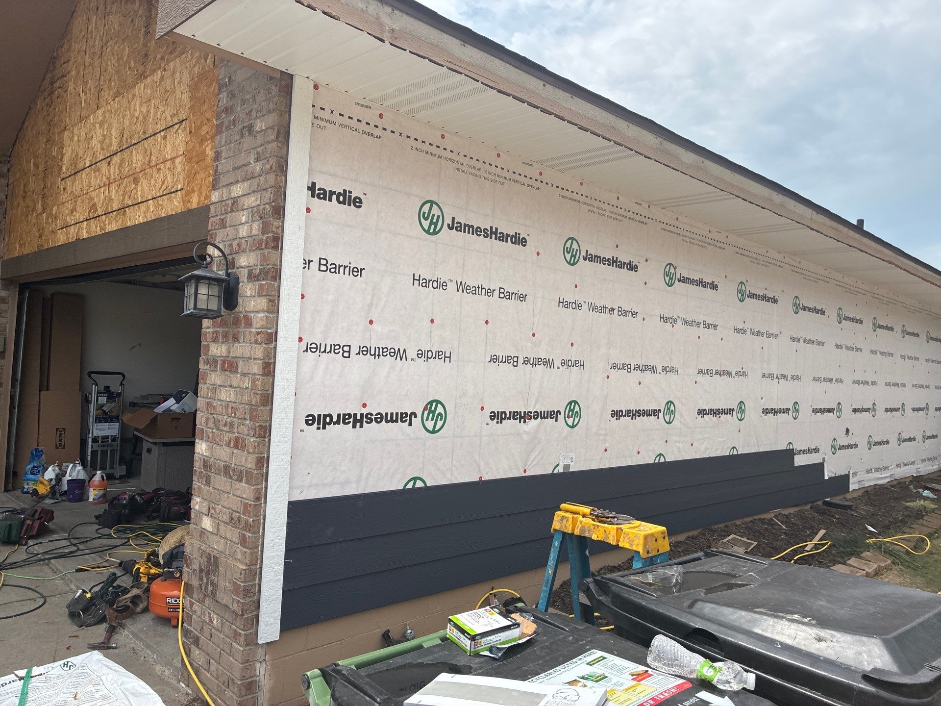Full Window Replacement and James Hardie Siding Update in Papillion by Carps Complete Exteriors