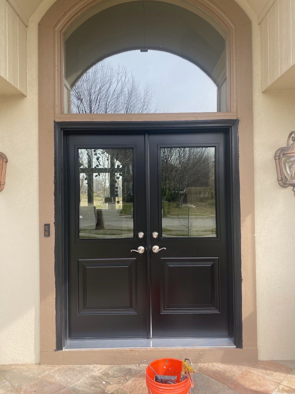 Staley Farms Single-to-Double French Door Conversion by WINDURA